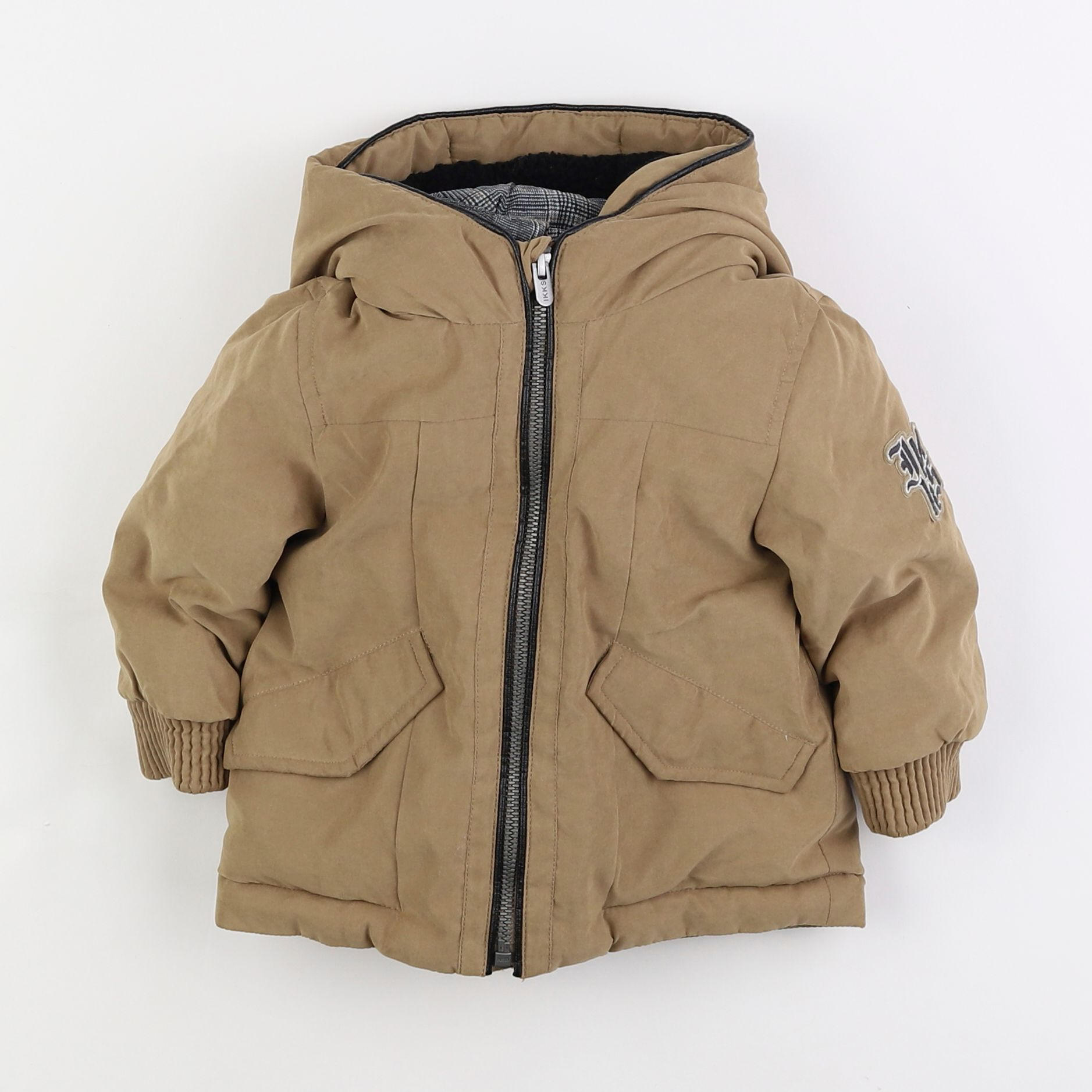 IKKS - parka beige - 12 mois