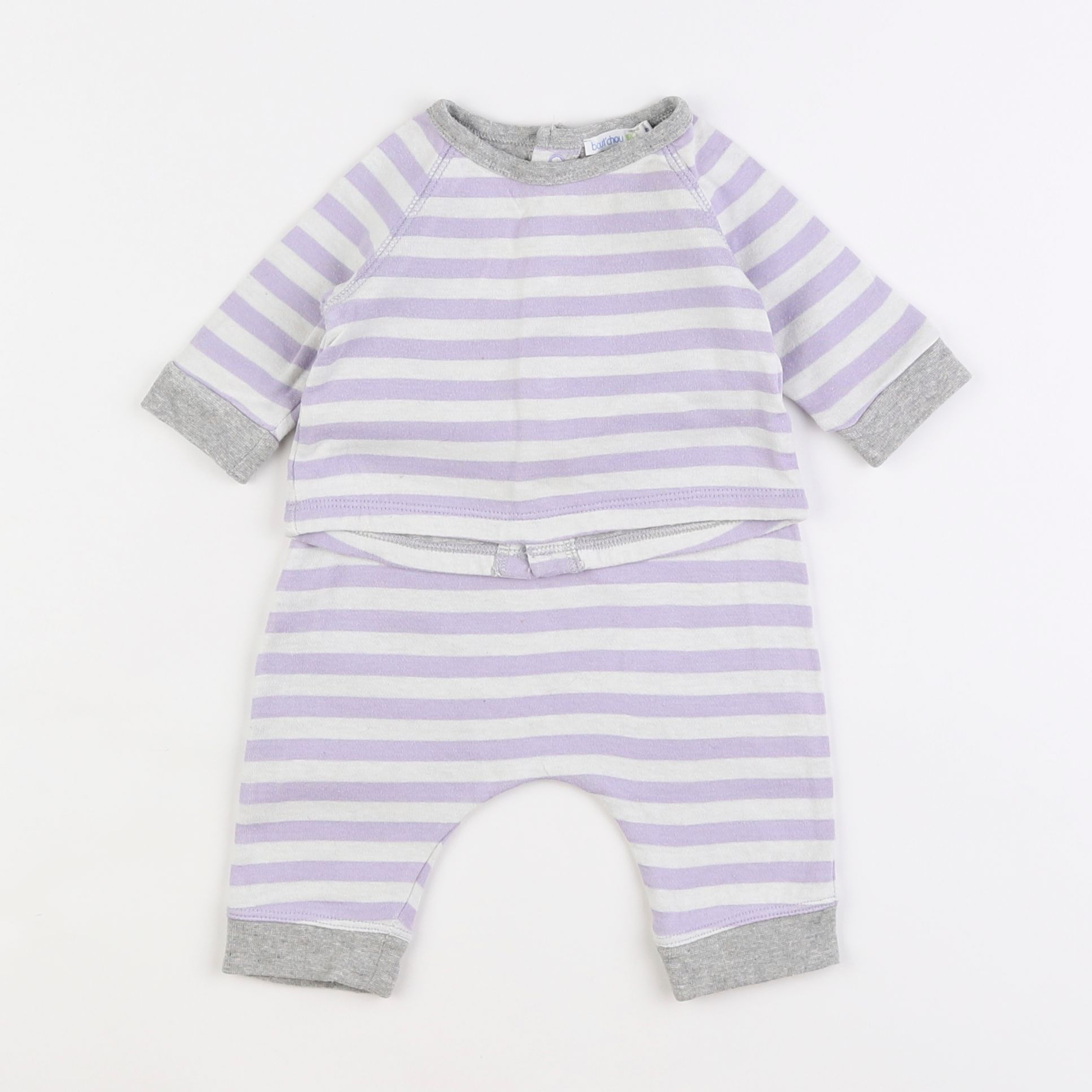 Boutchou - ensemble violet - 1 mois