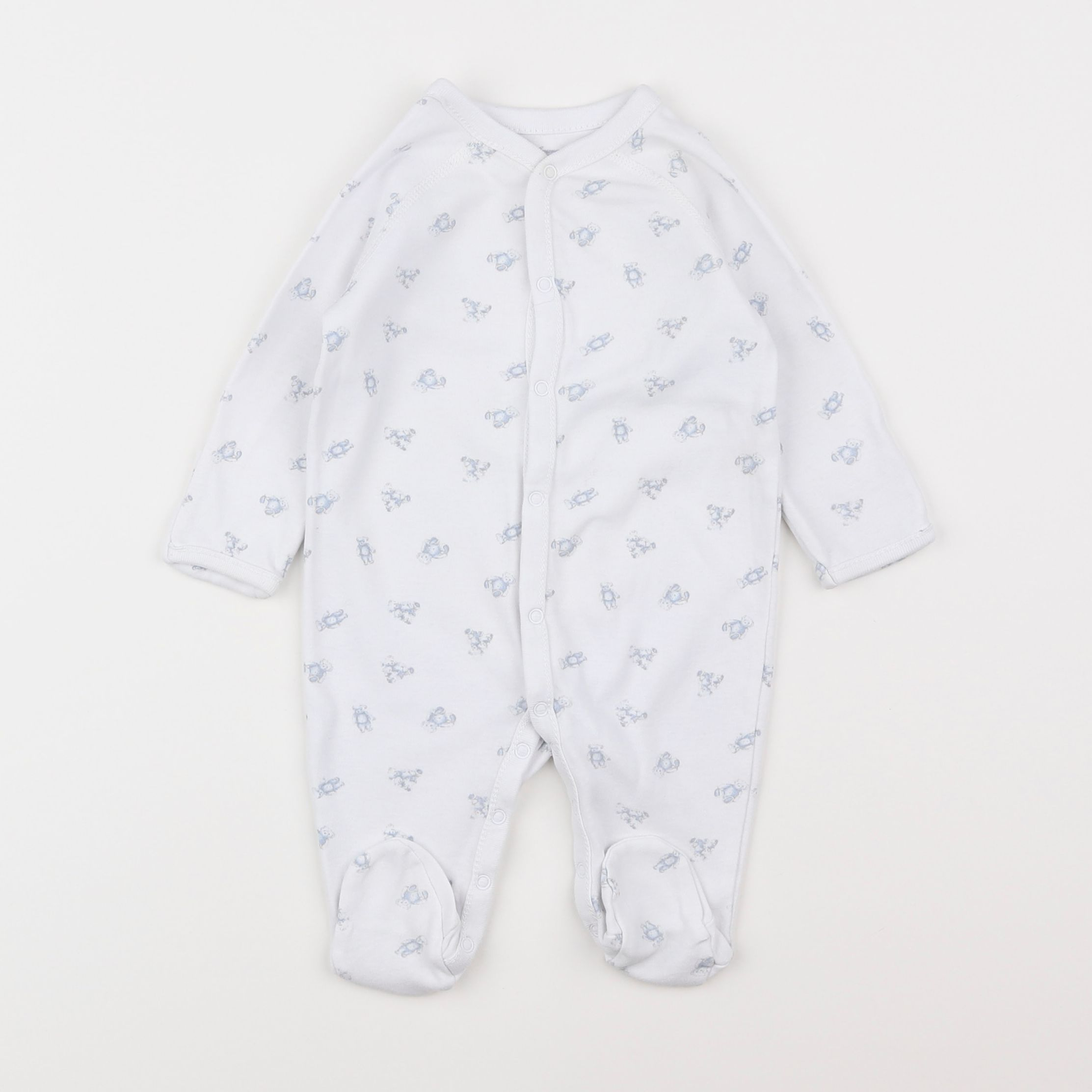 Ralph Lauren - pyjama coton blanc - 3 mois