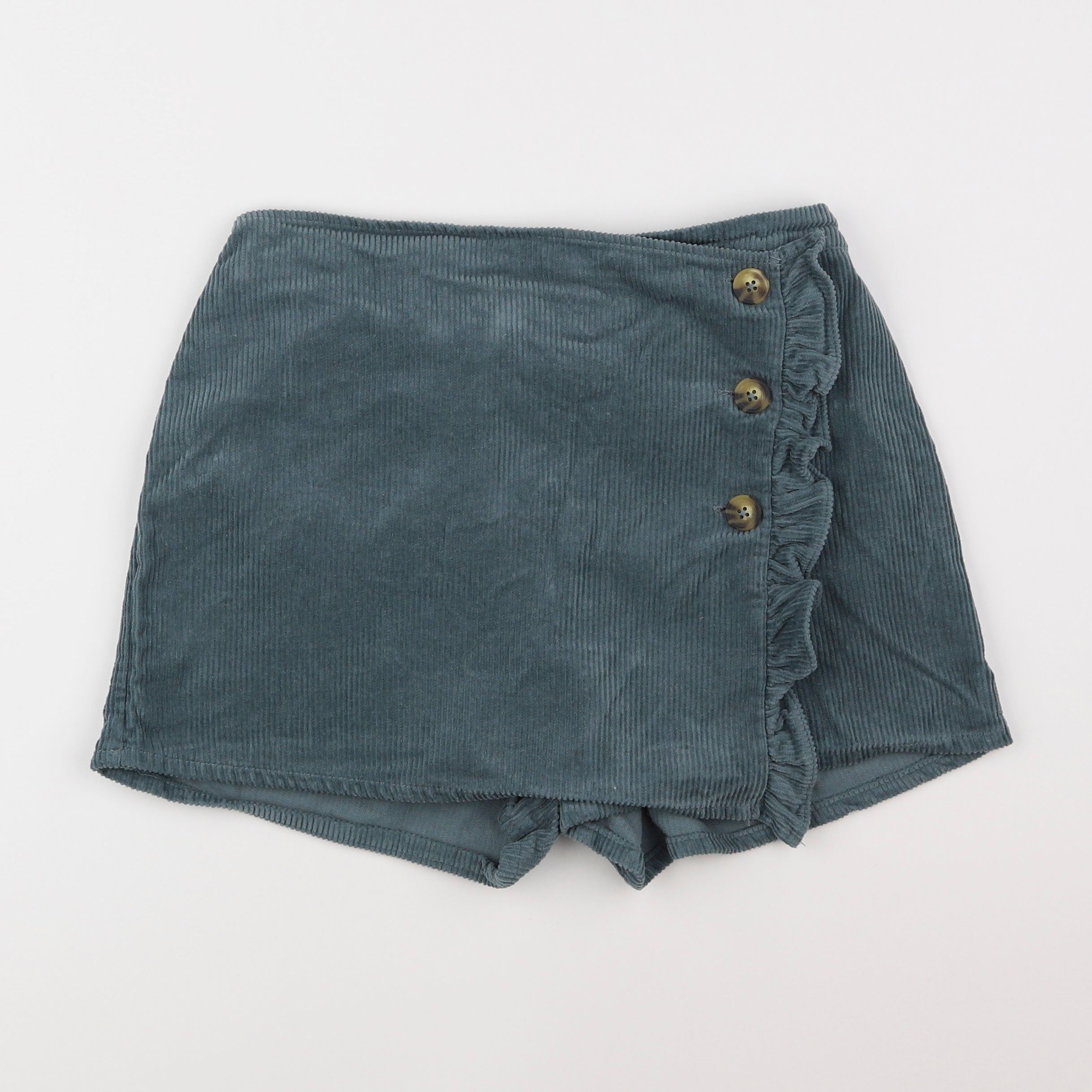 Vertbaudet - jupe short bleu - 14 ans