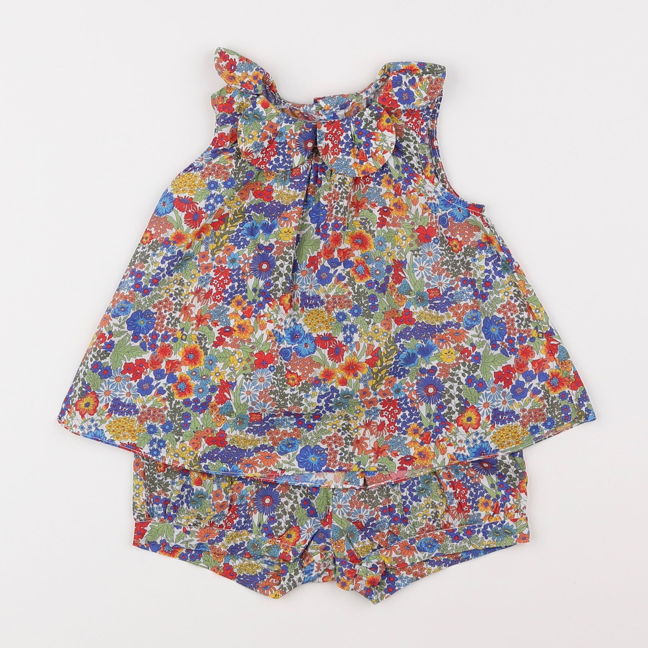 Jacadi - ensemble liberty multicolore - 2 ans