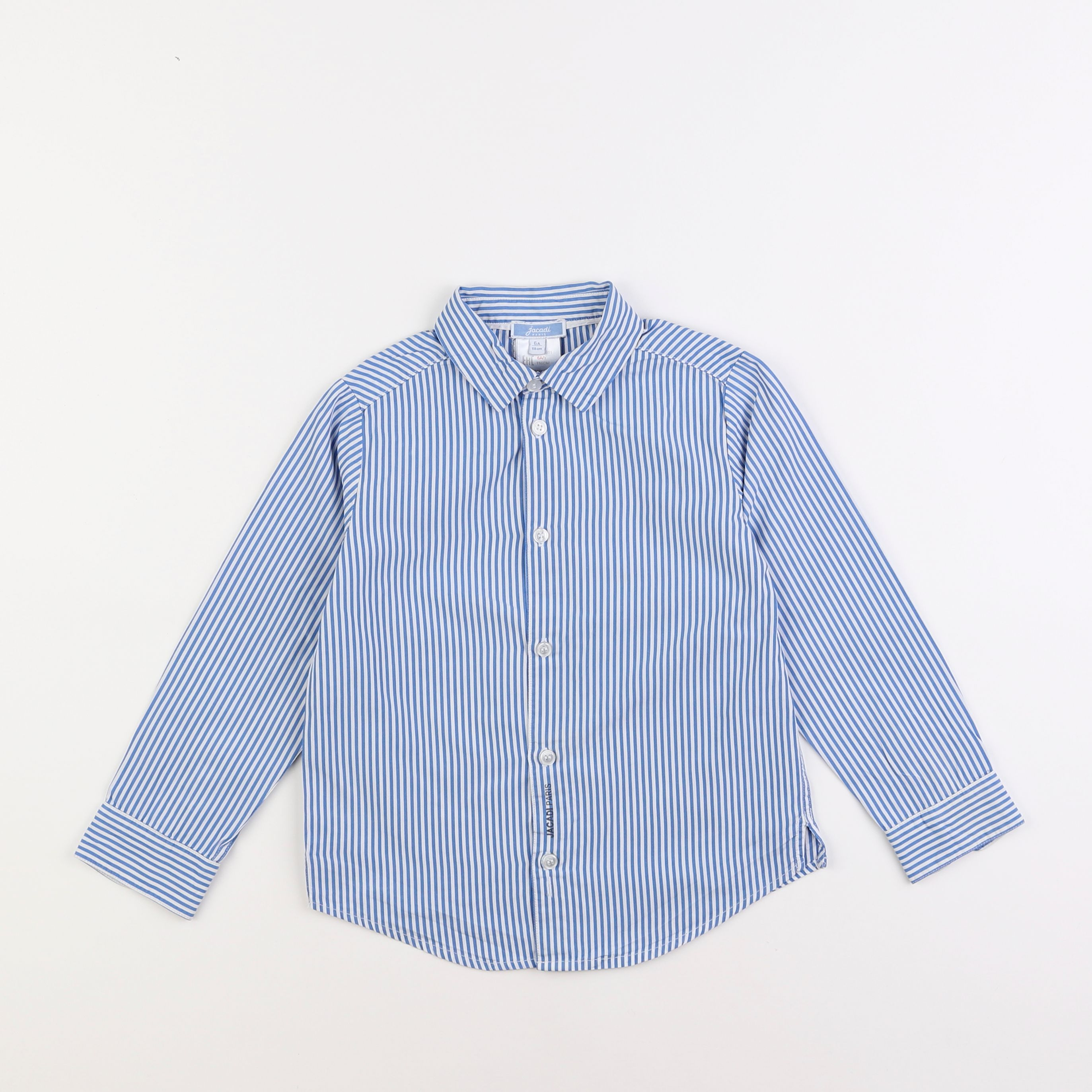 Jacadi - chemise bleu - 6 ans