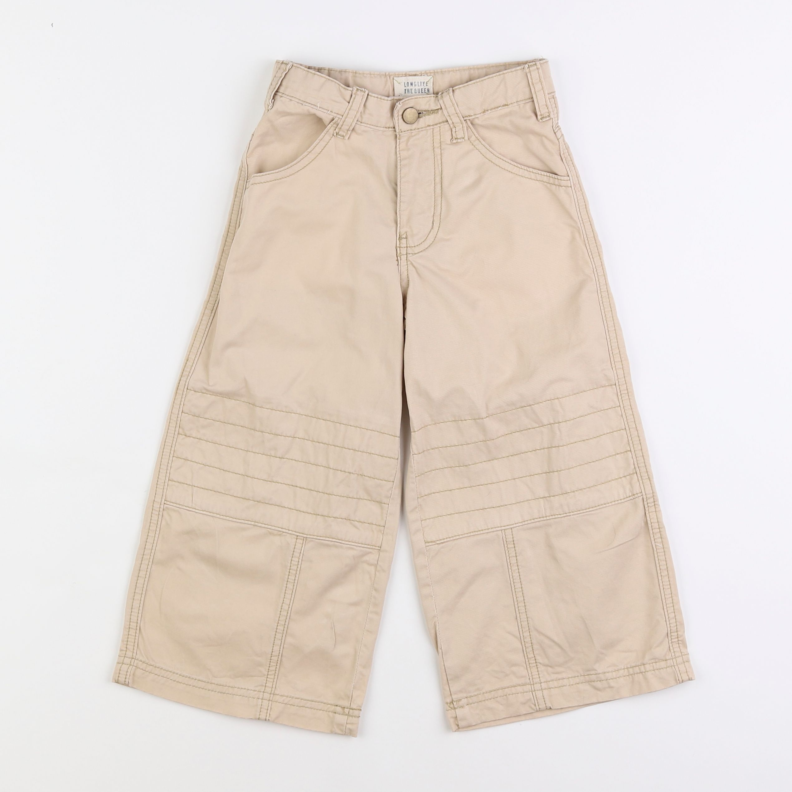 Longlivethequeen - pantalon beige - 4 ans