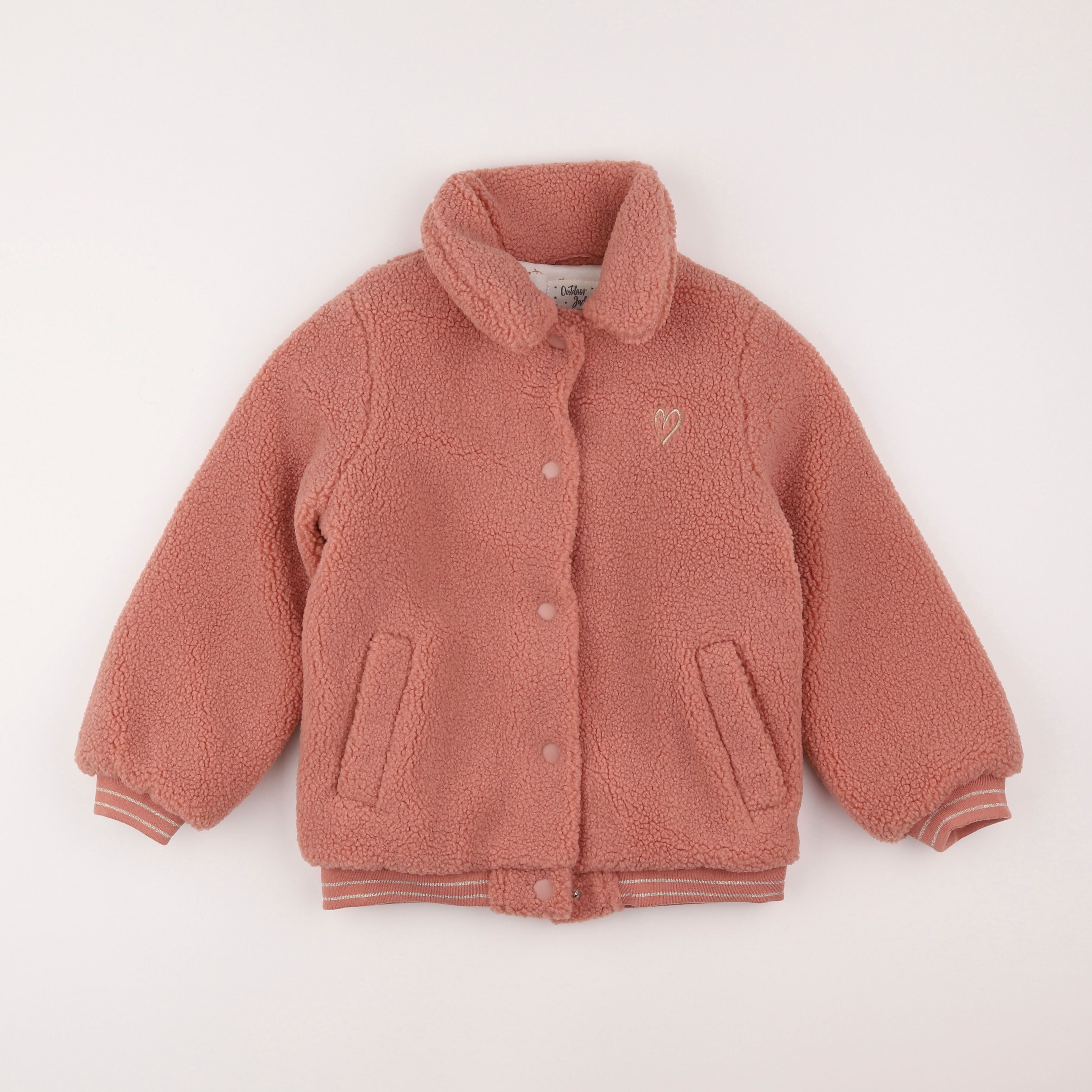 Vertbaudet - veste rose - 9 ans