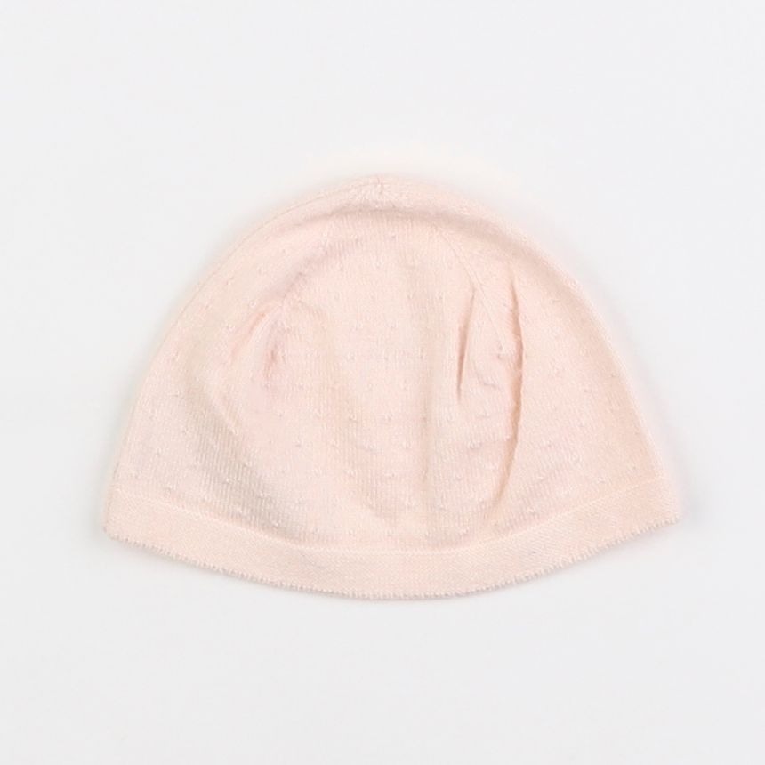 Natalys - bonnet rose - 1/3 mois