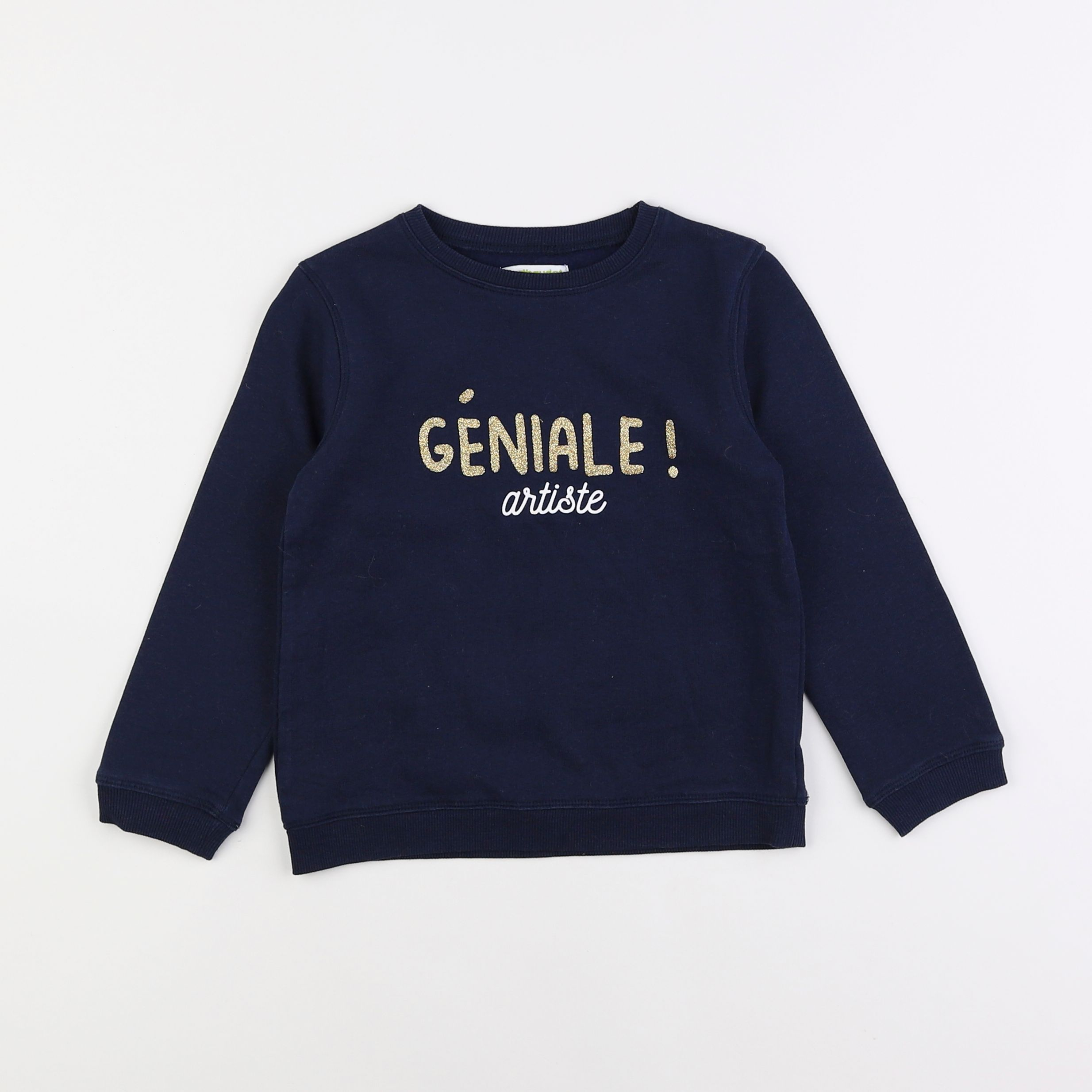 Vertbaudet - sweat bleu - 5 ans