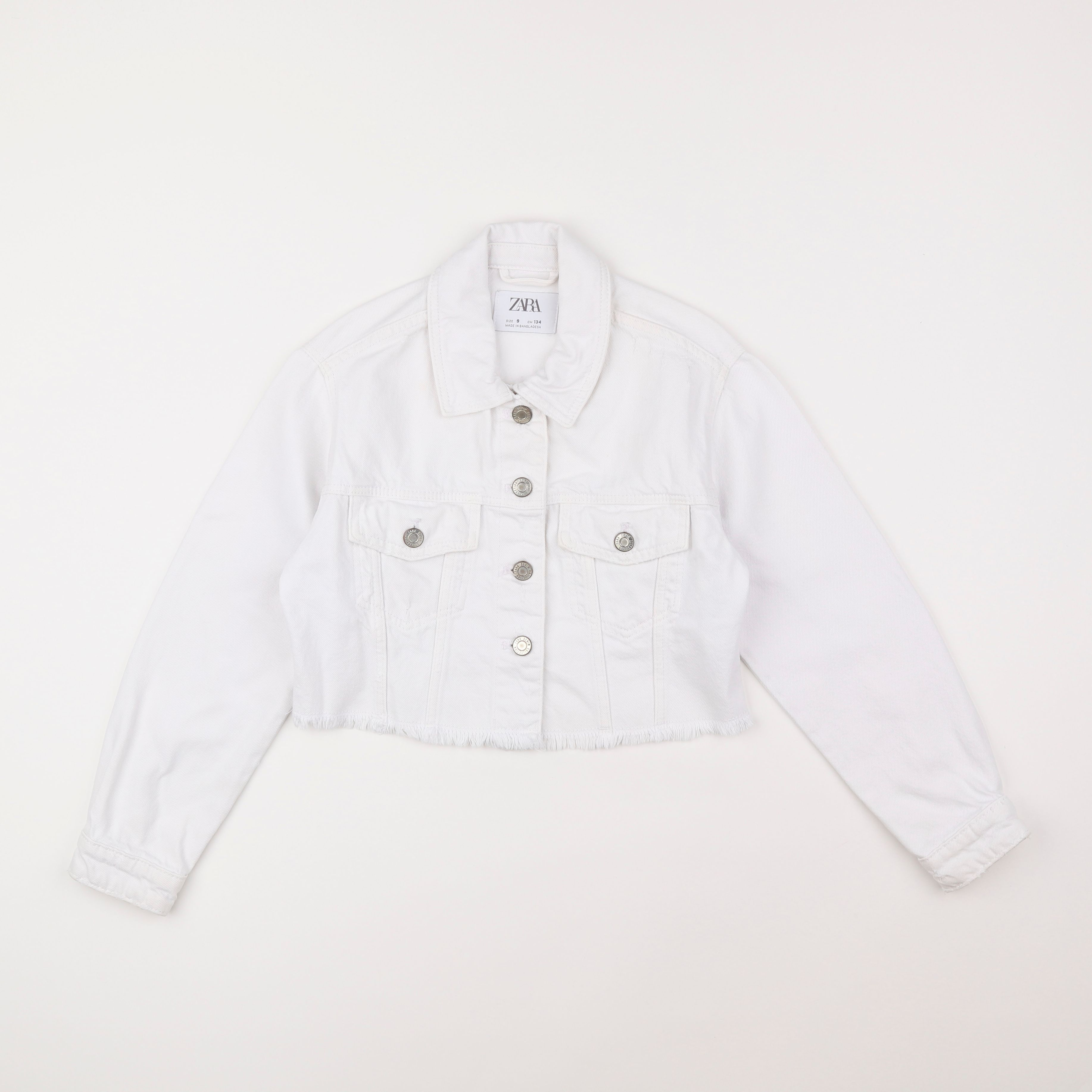 Zara - veste blanc - 9 ans