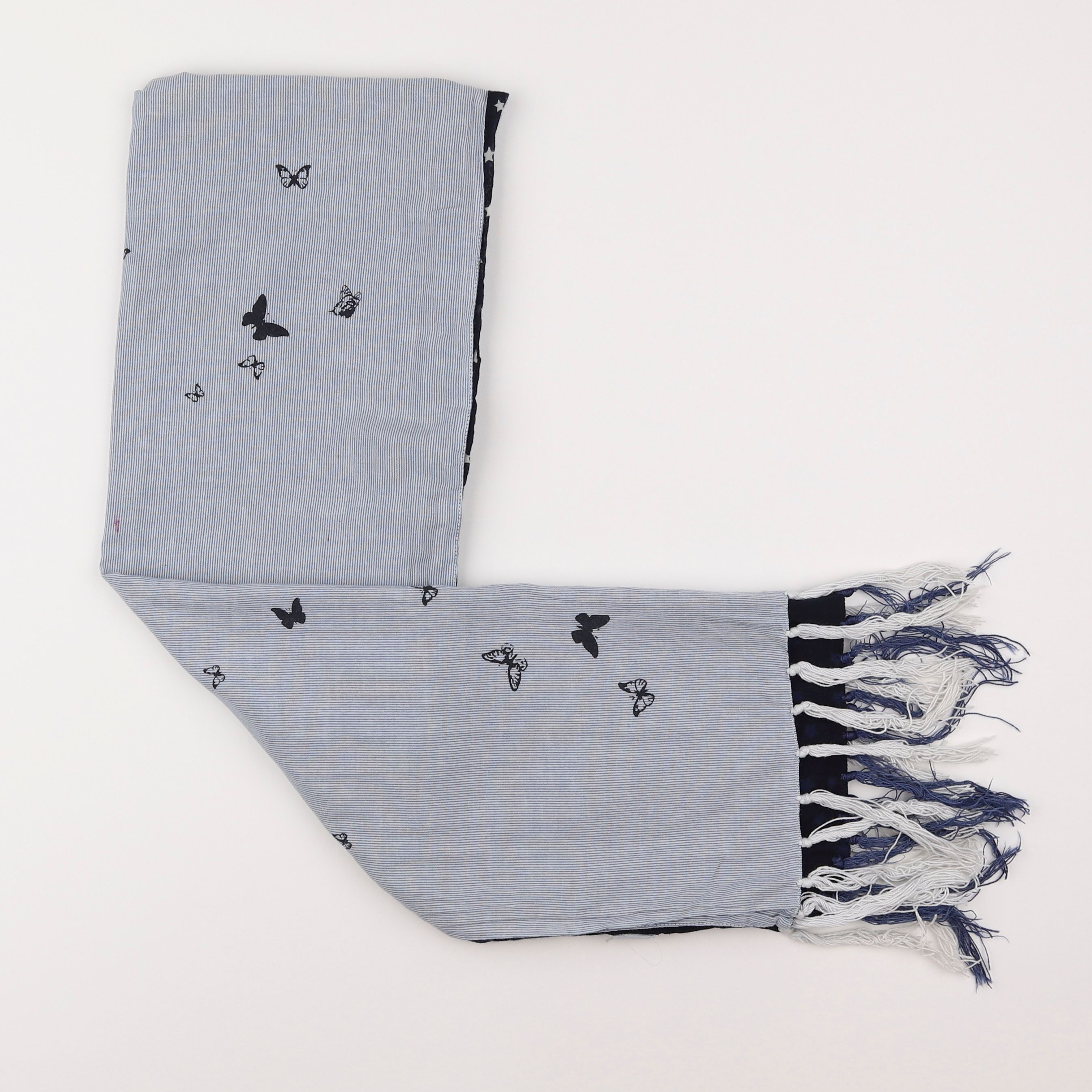 IKKS - foulard bleu, blanc - 8/12 ans