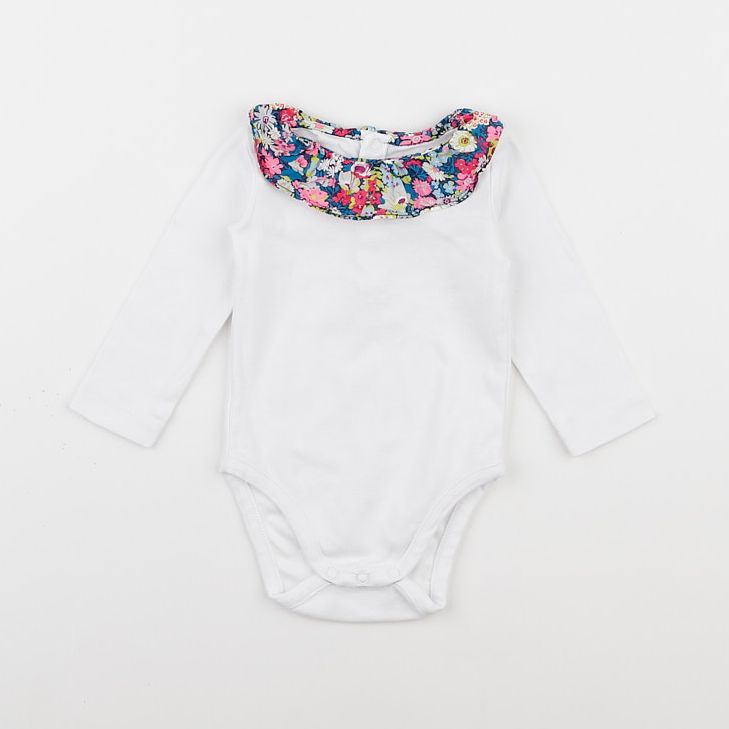 Jacadi - body liberty blanc - 6 mois