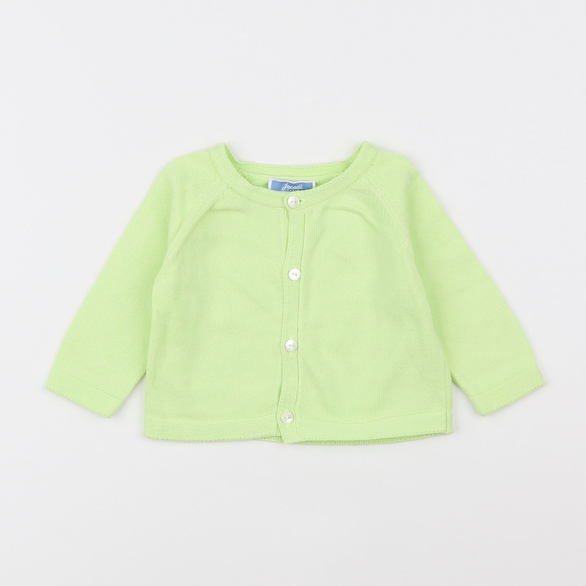 Jacadi - gilet vert - 6 mois