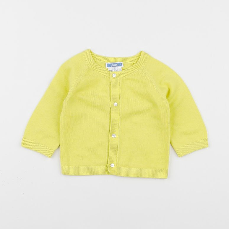 Jacadi - gilet jaune - 6 mois