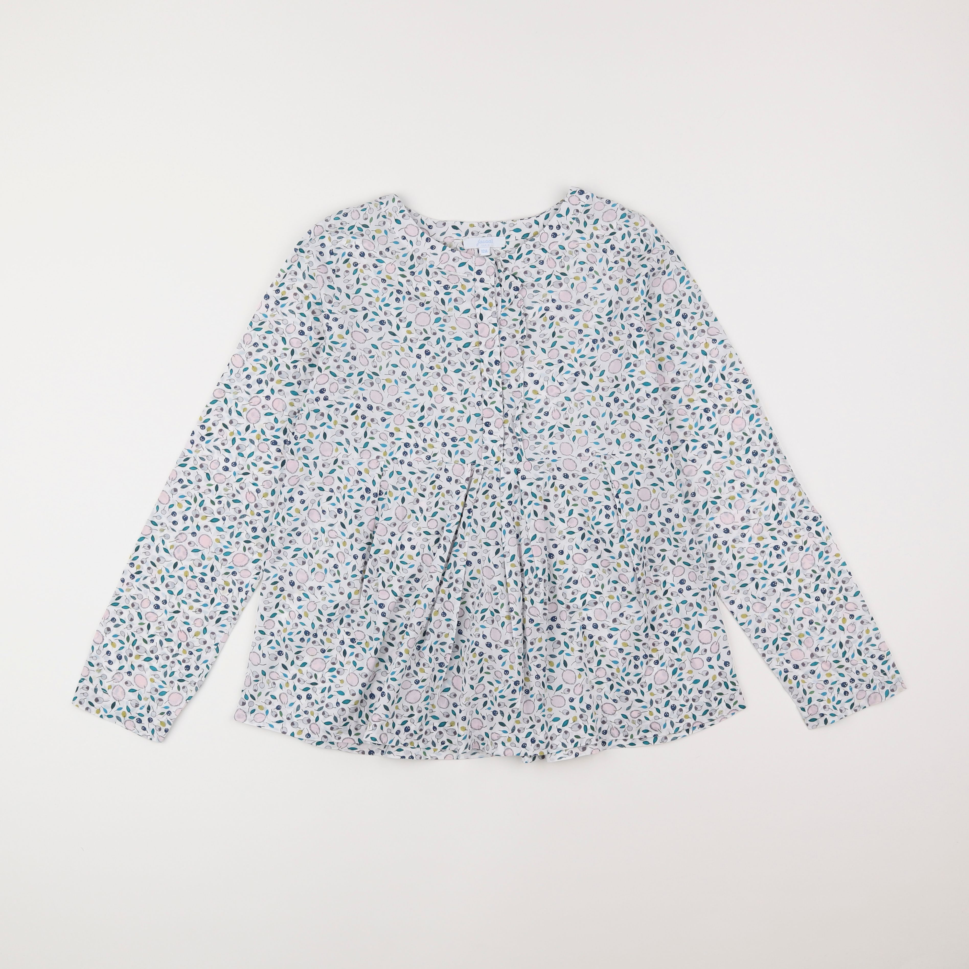 Jacadi - blouse liberty multicolore - 12 ans