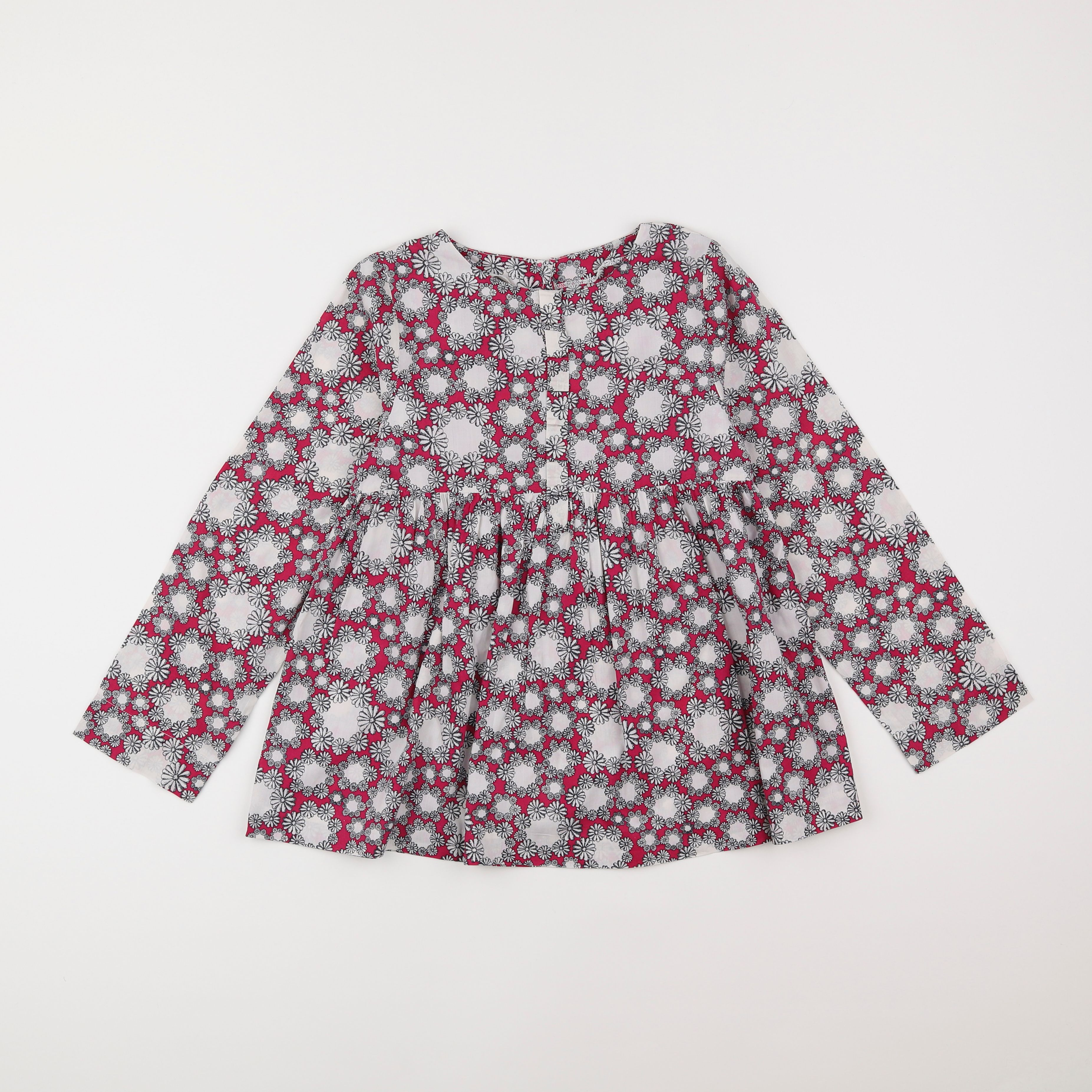 Jacadi - blouse rouge - 10 ans