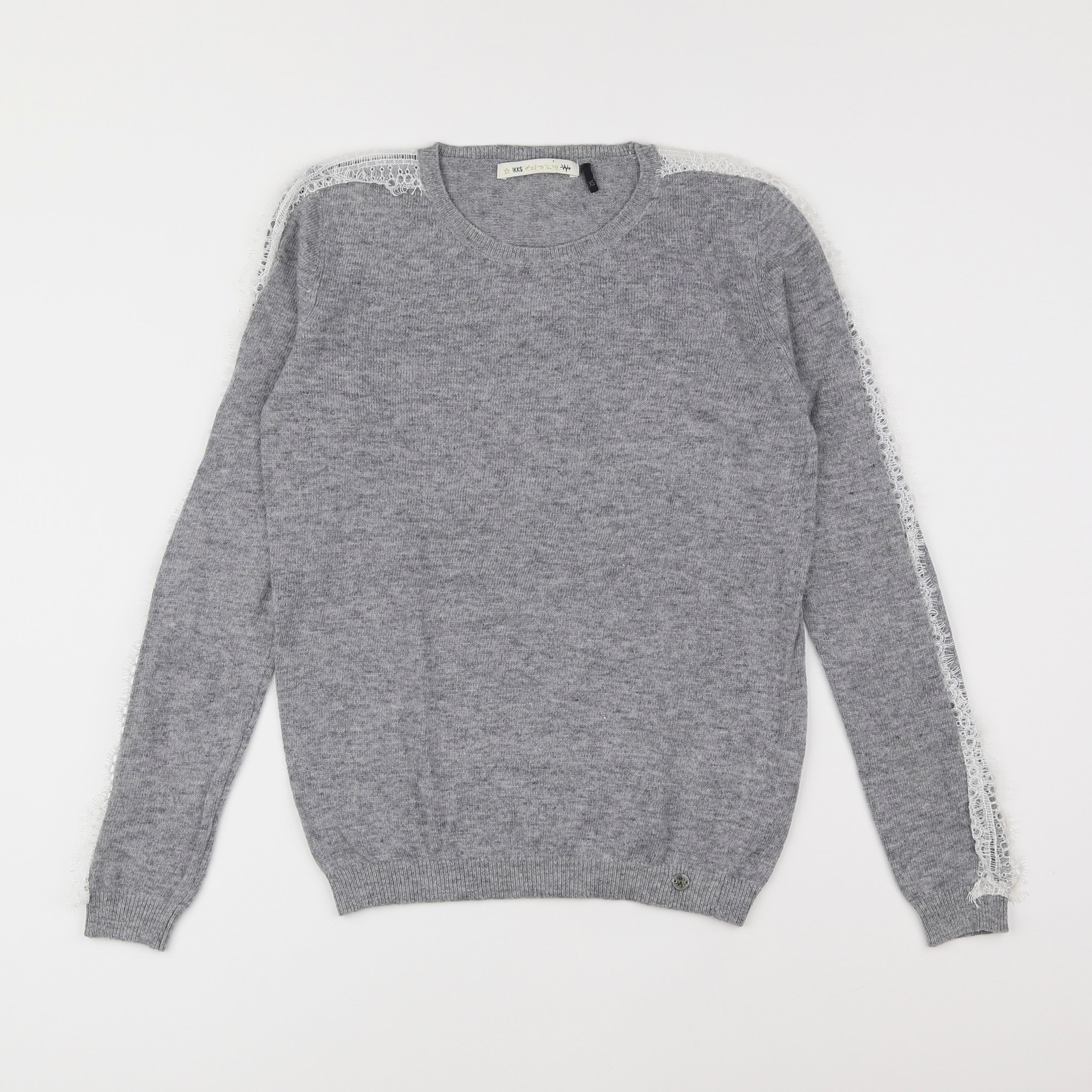 IKKS - pull gris - 12 ans