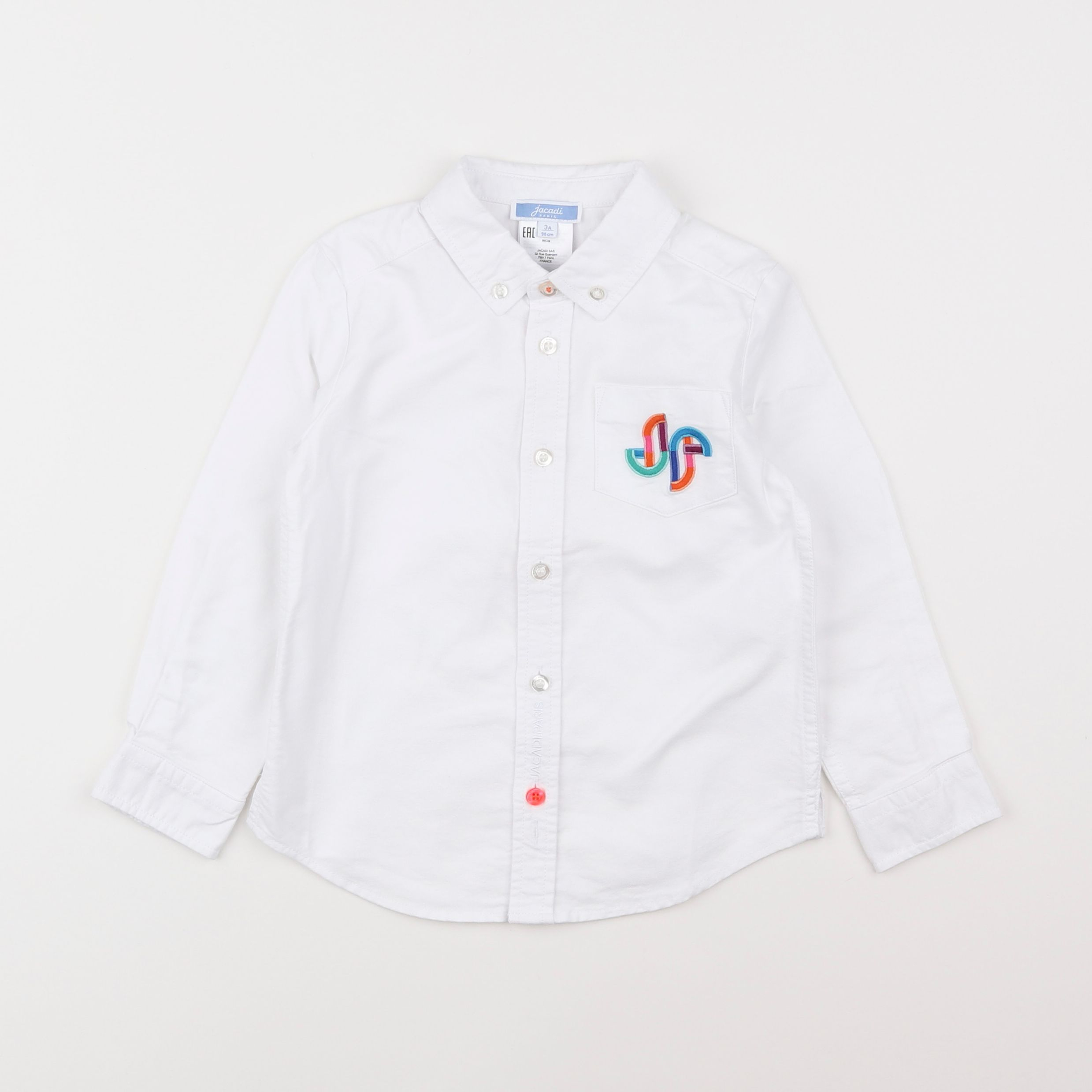 Jacadi - chemise blanc - 3 ans