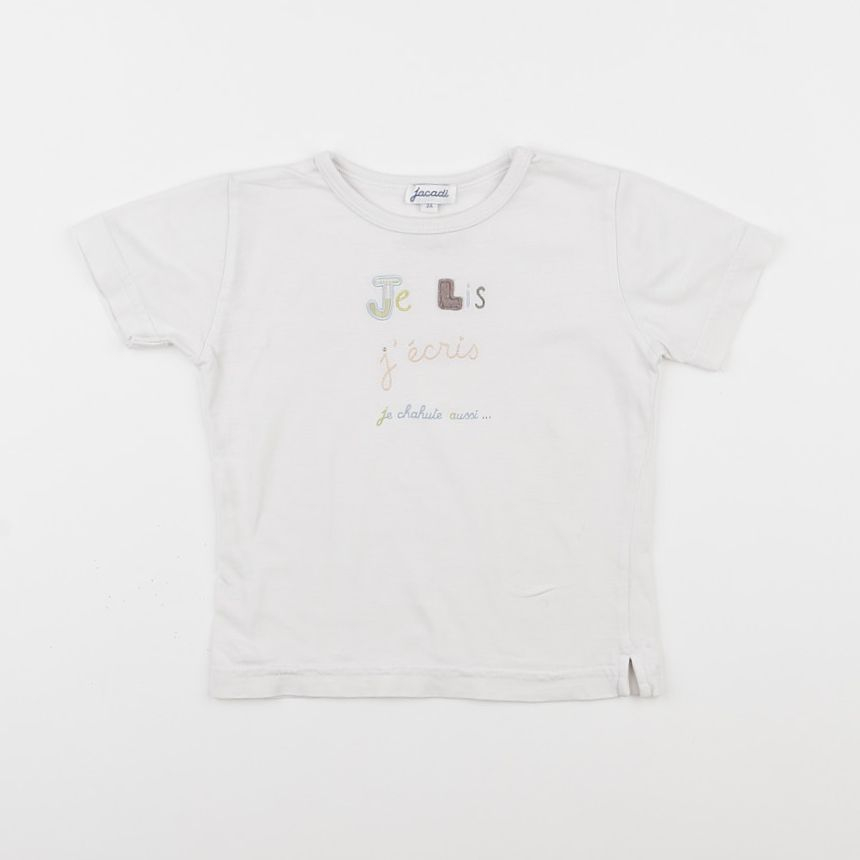 Jacadi - maillot de corps blanc - 2 ans