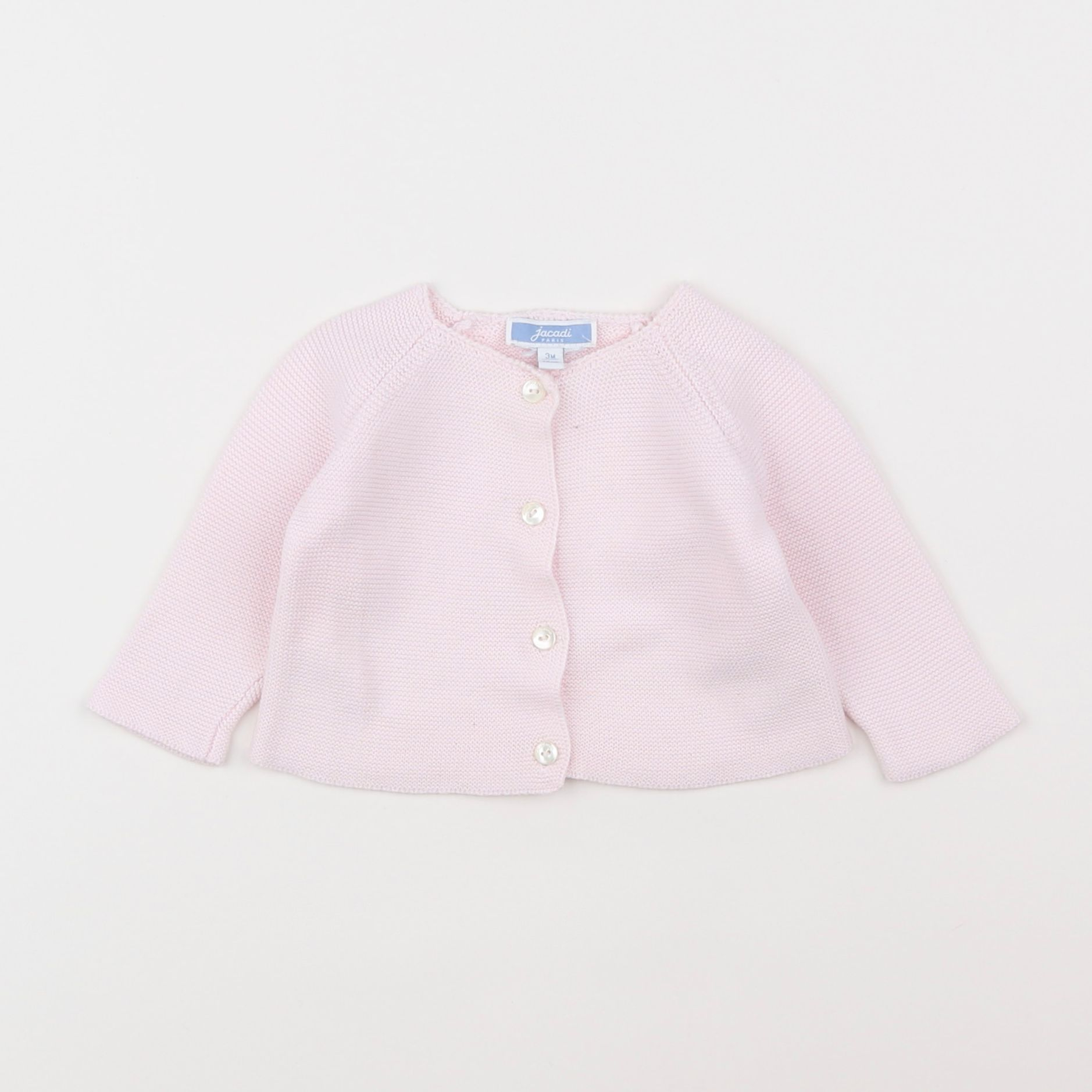 Jacadi - gilet rose - 3 mois