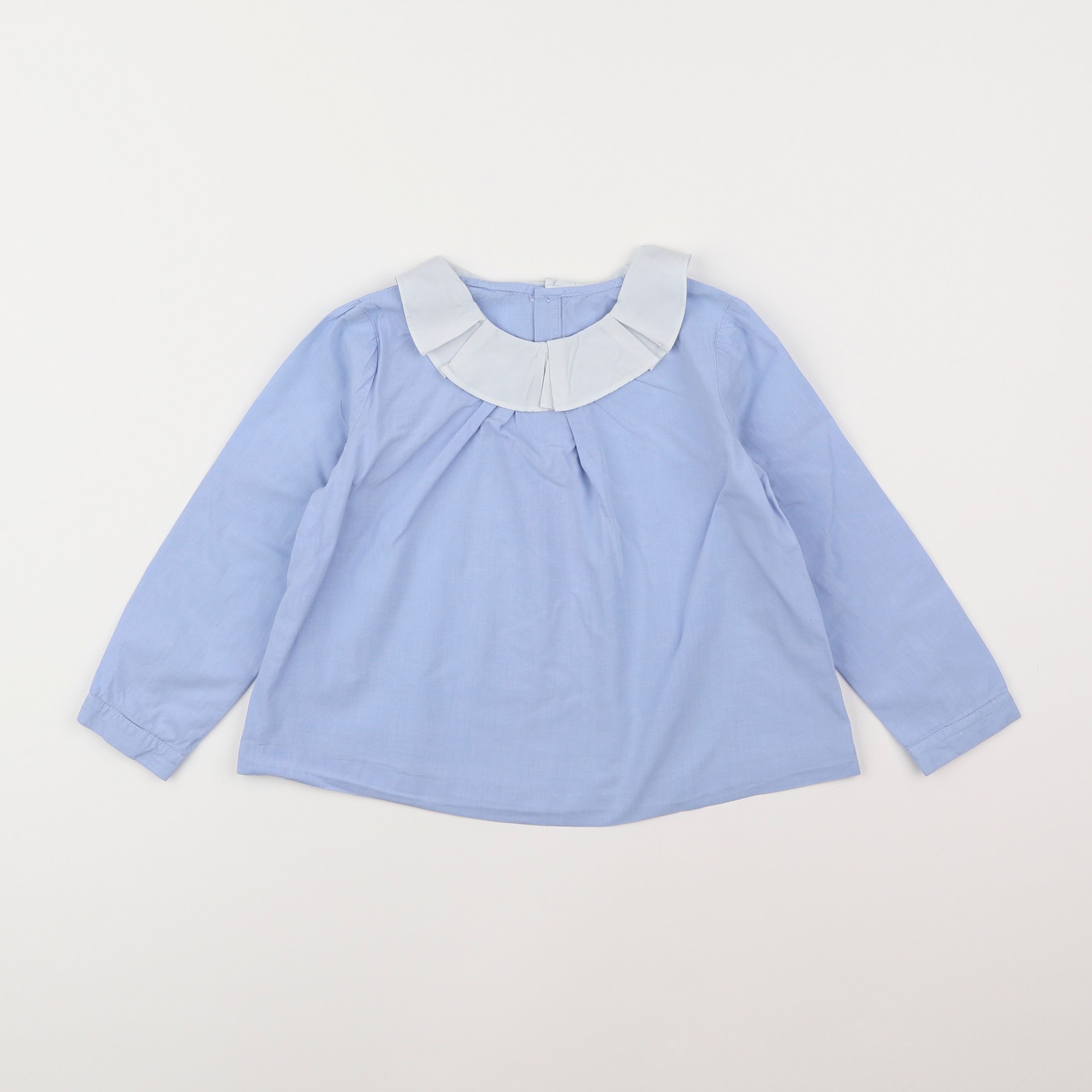 Jacadi - blouse bleu - 4 ans