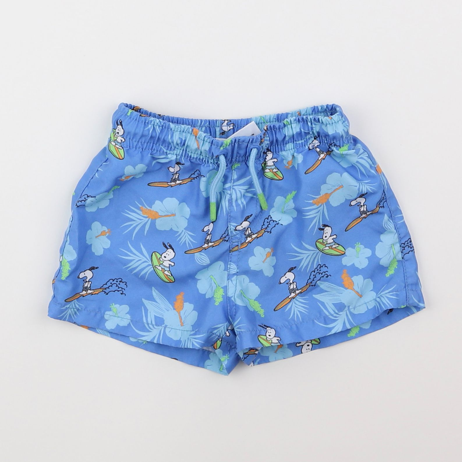 Zara - maillot de bain bleu - 2/3 ans