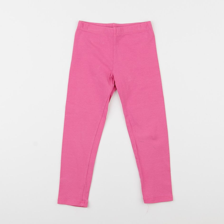 H&M - legging rose - 3/4 ans