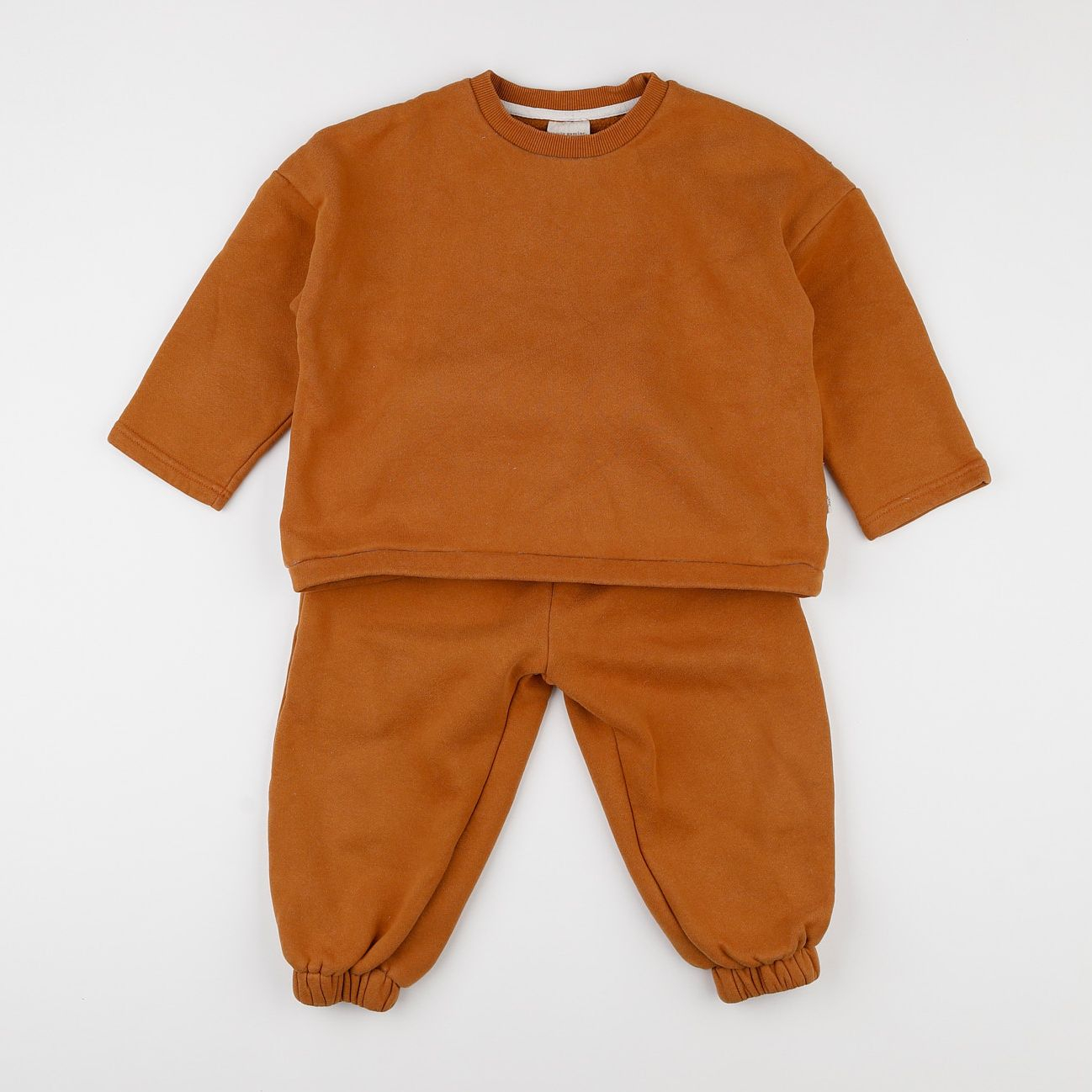 Gamin gamine - ensemble marron - 4 ans