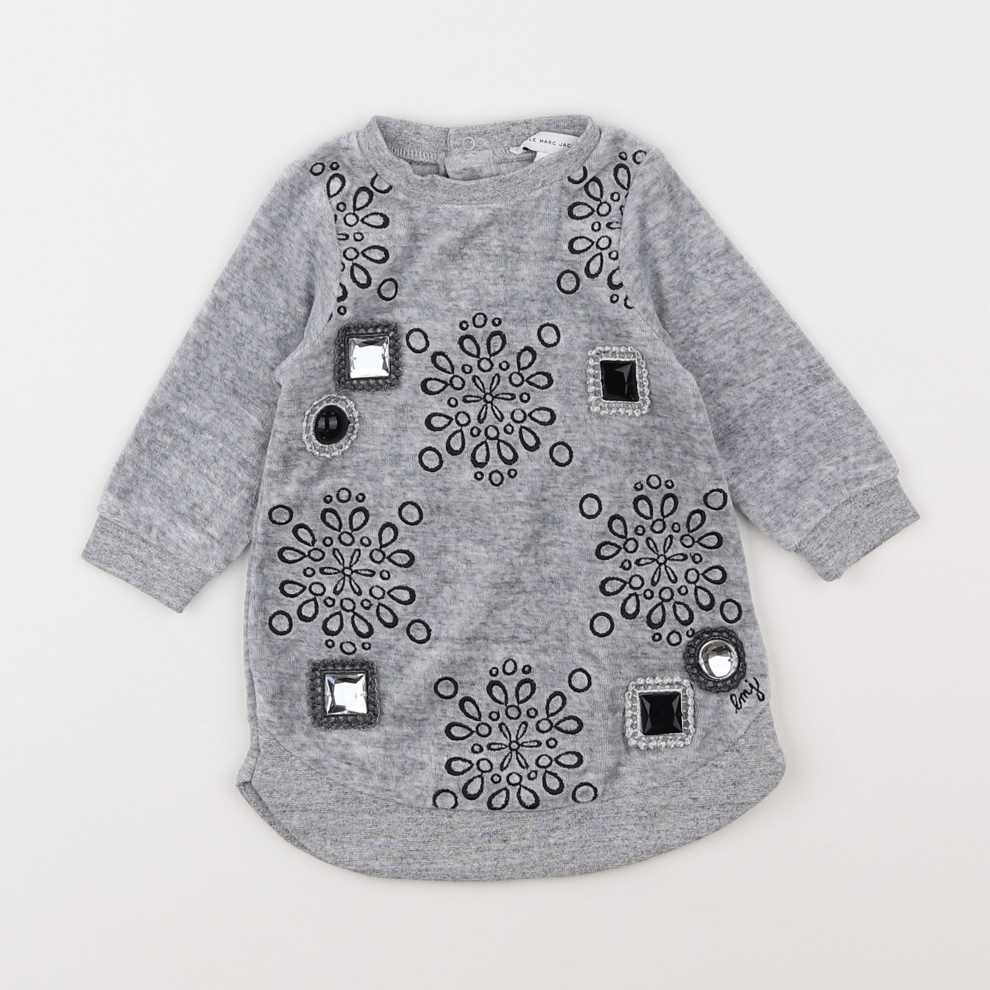 Little marc jacobs - robe gris - 6 mois