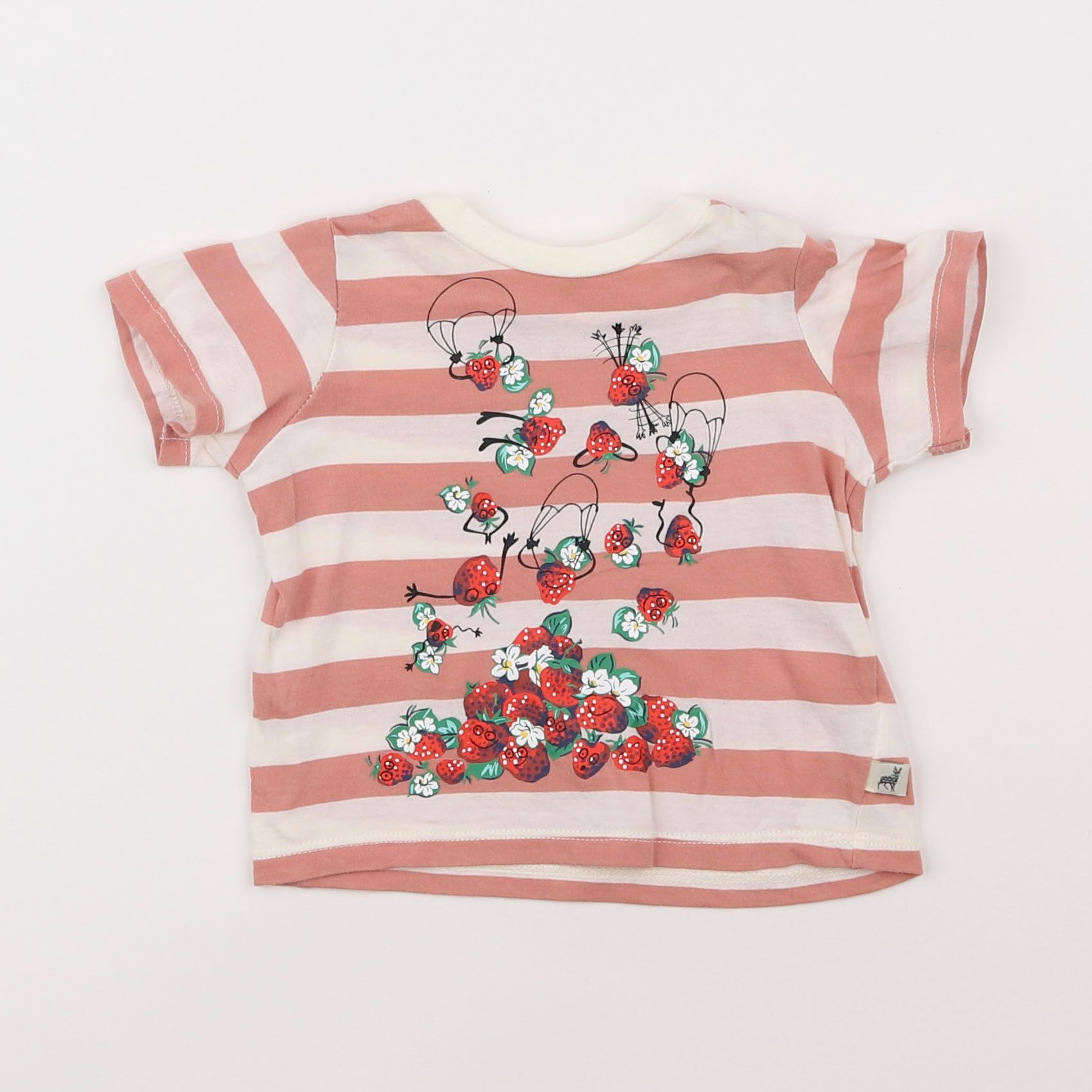 Stella McCartney Kids - tee-shirt rose - 3 mois