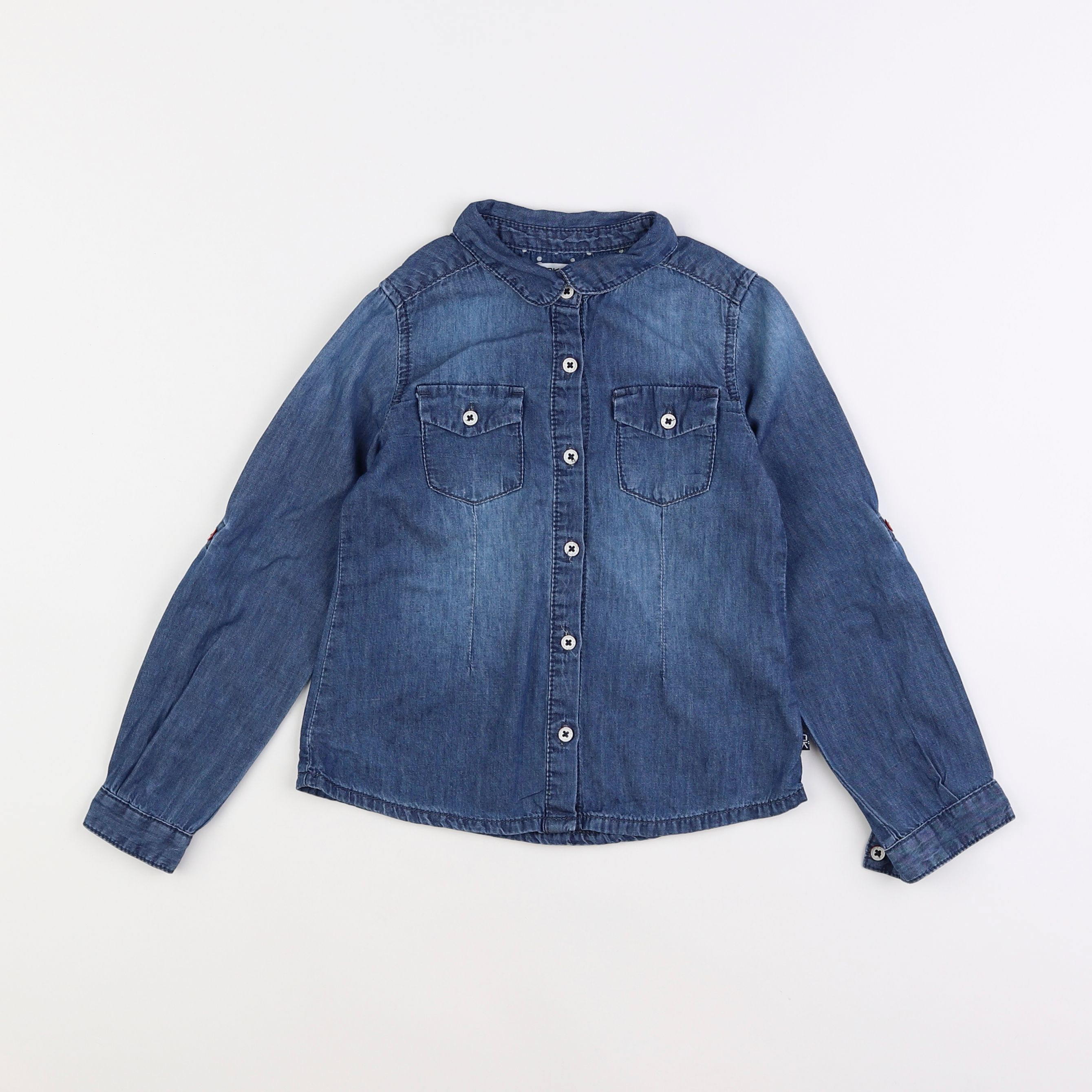 Okaidi - chemise bleu - 5 ans