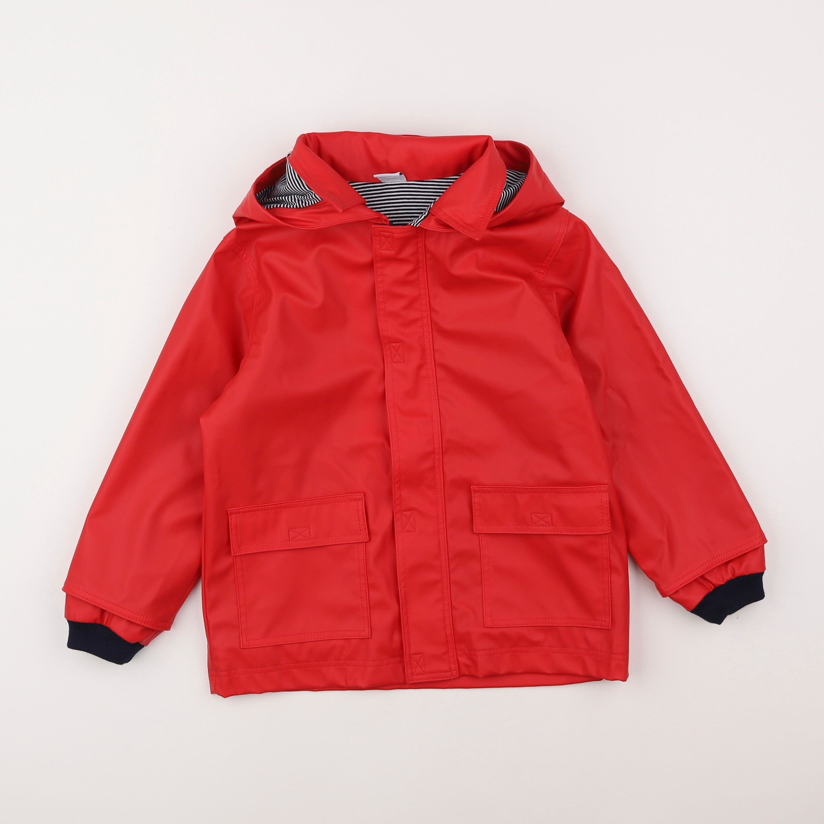 Petit Bateau - imperméable rouge - 5 ans