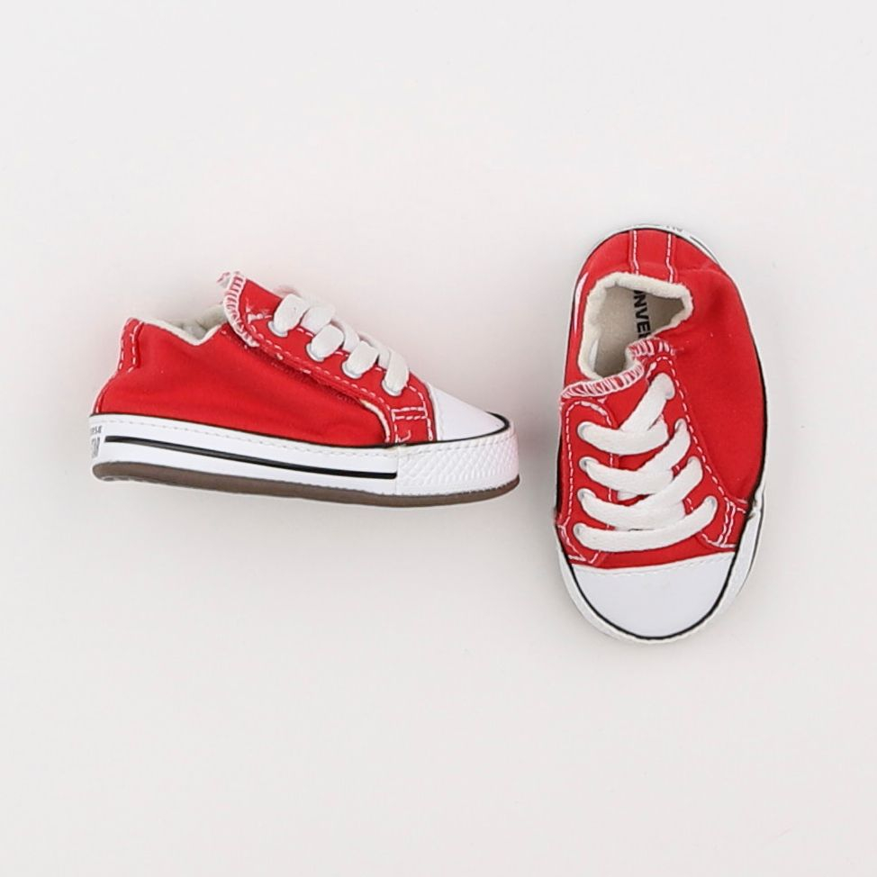 Converse - chaussons rouge - pointure 18