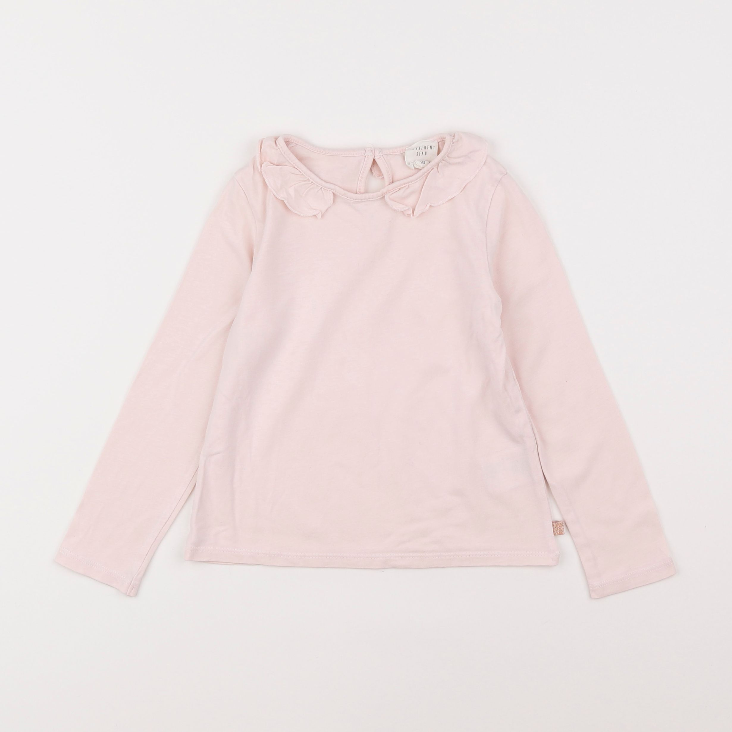 Carrément Beau - tee-shirt rose - 4 ans