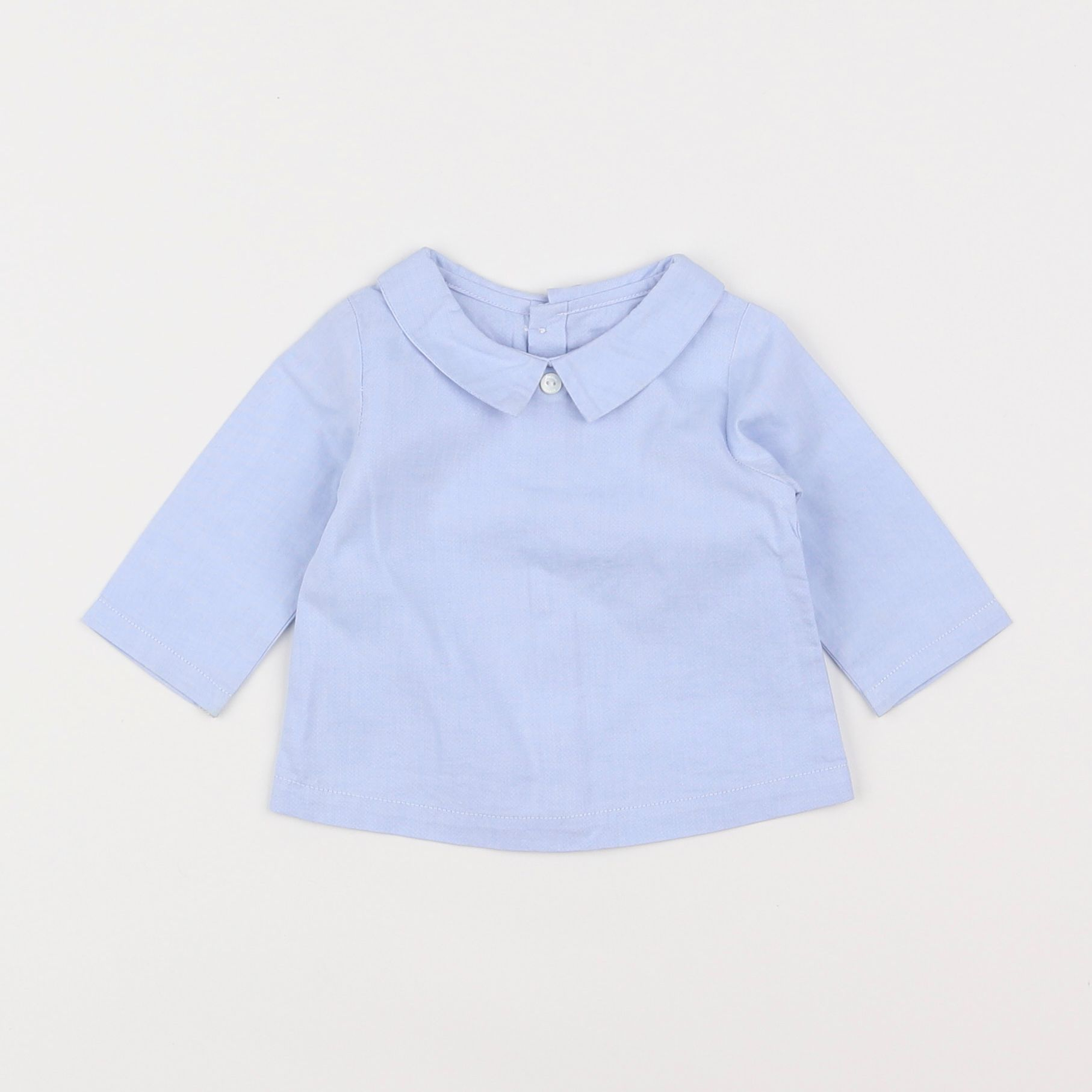 Jacadi - blouse bleu - 1 mois