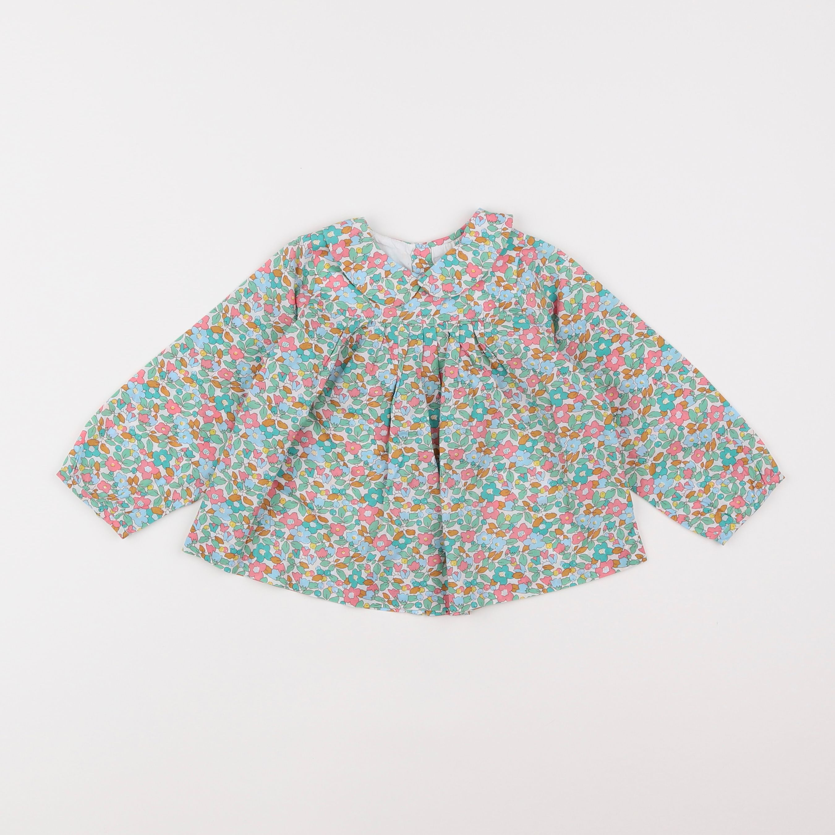 Jacadi - blouse liberty multicolore - 18 mois