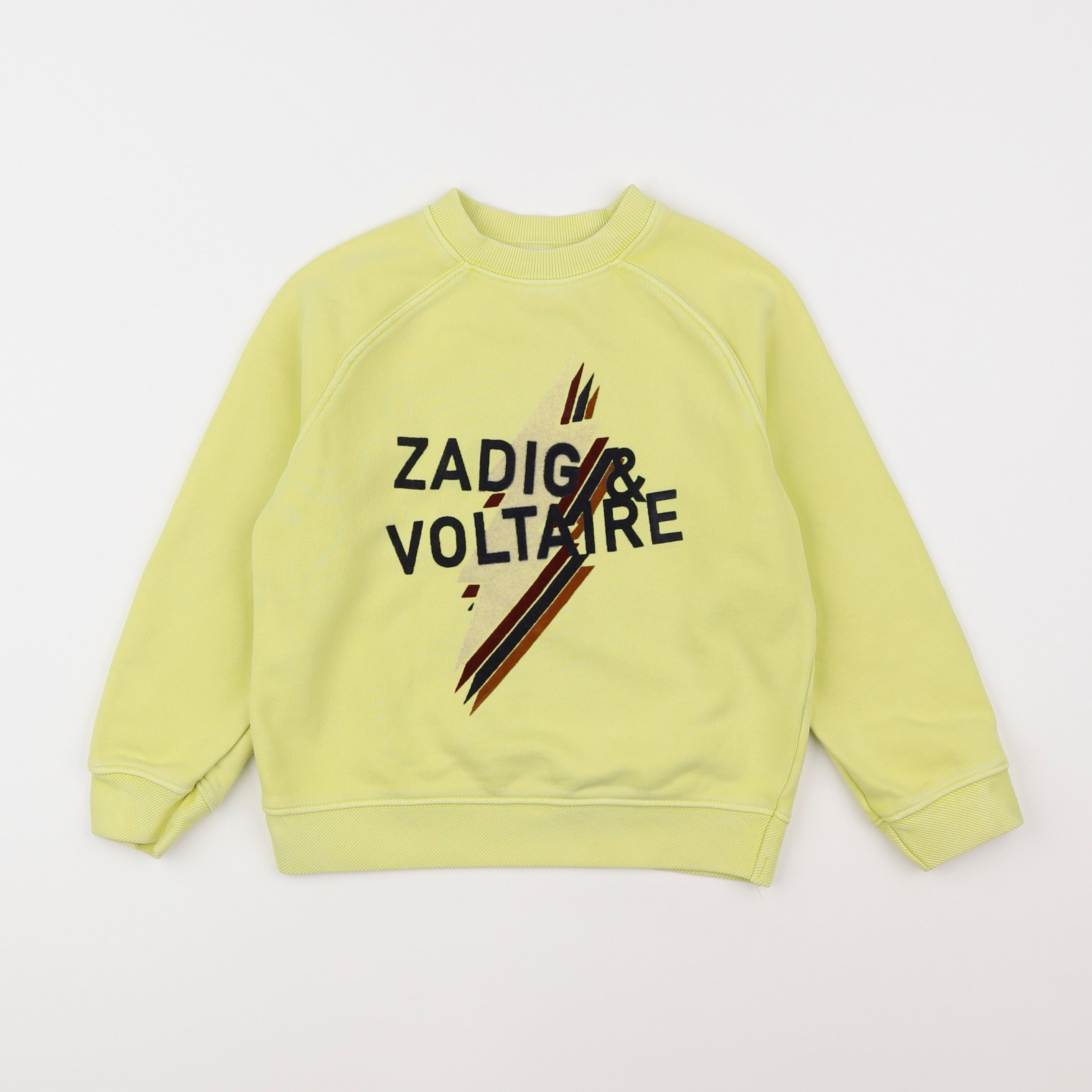 Zadig & Voltaire - sweat jaune - 6 ans