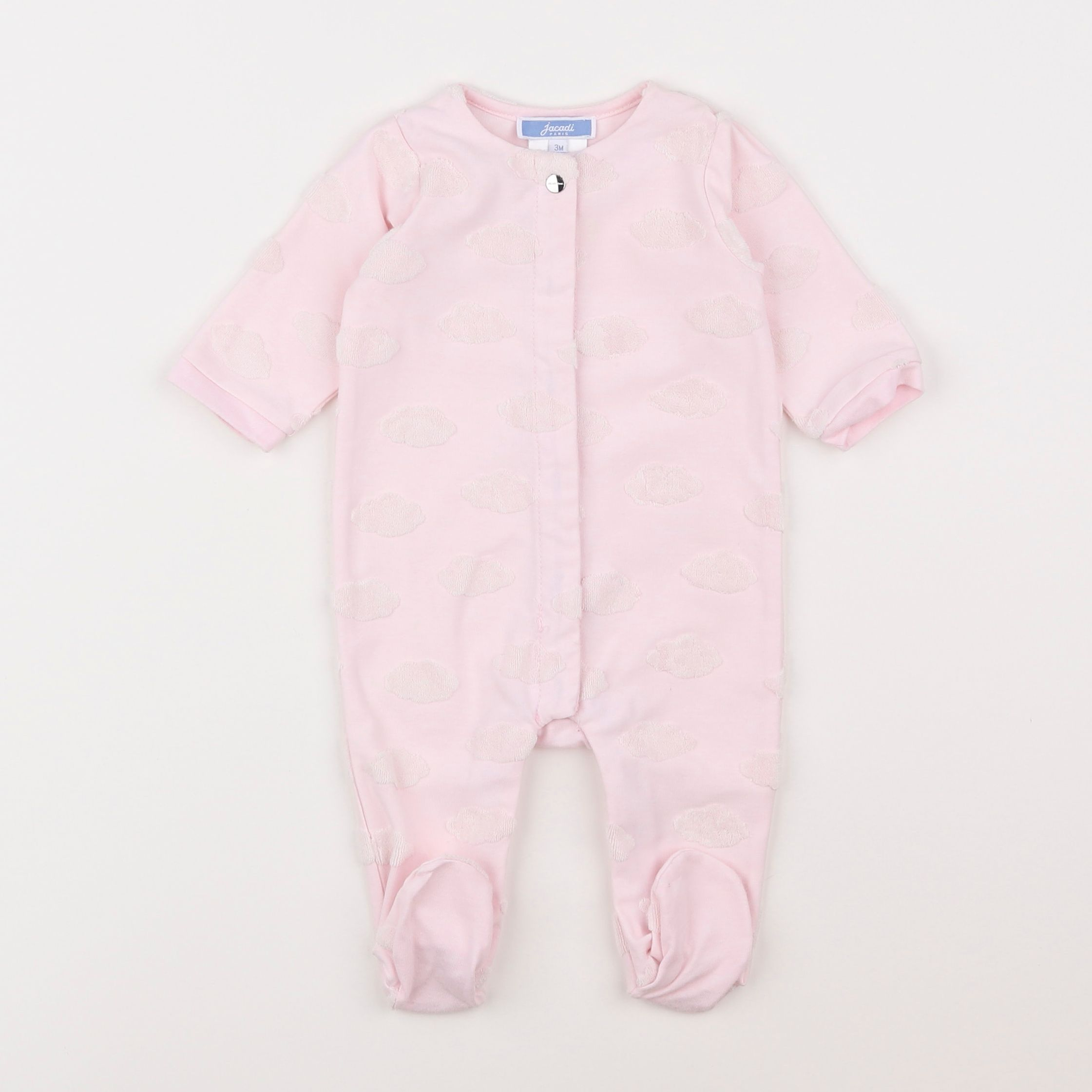 Jacadi - pyjama coton rose - 3 mois