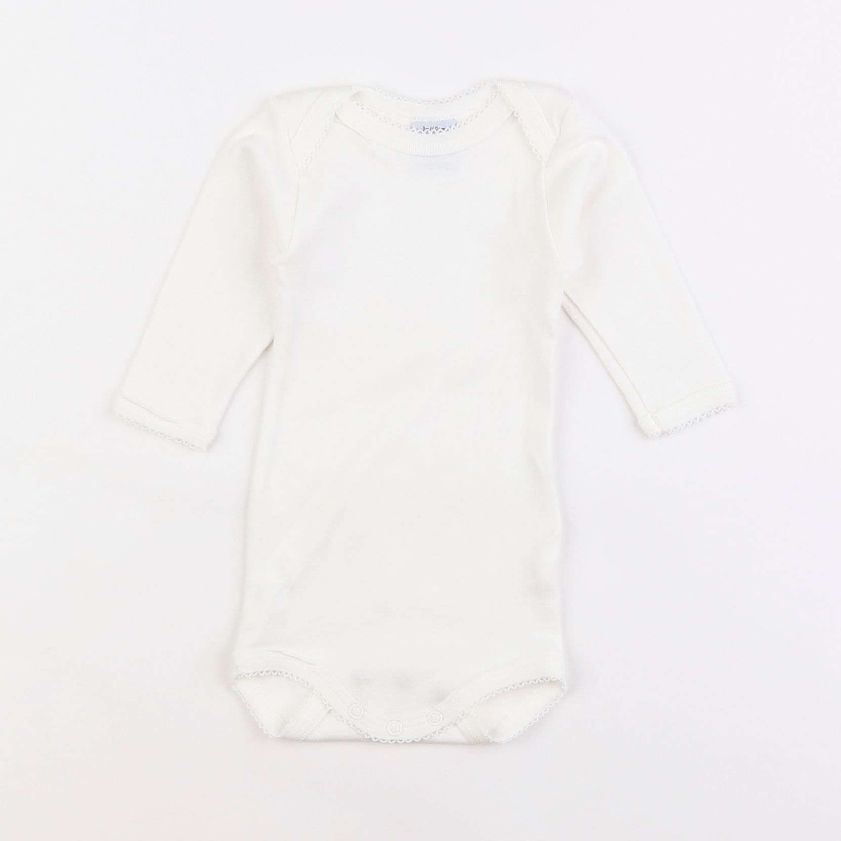 Petit Bateau - body blanc - 3 mois