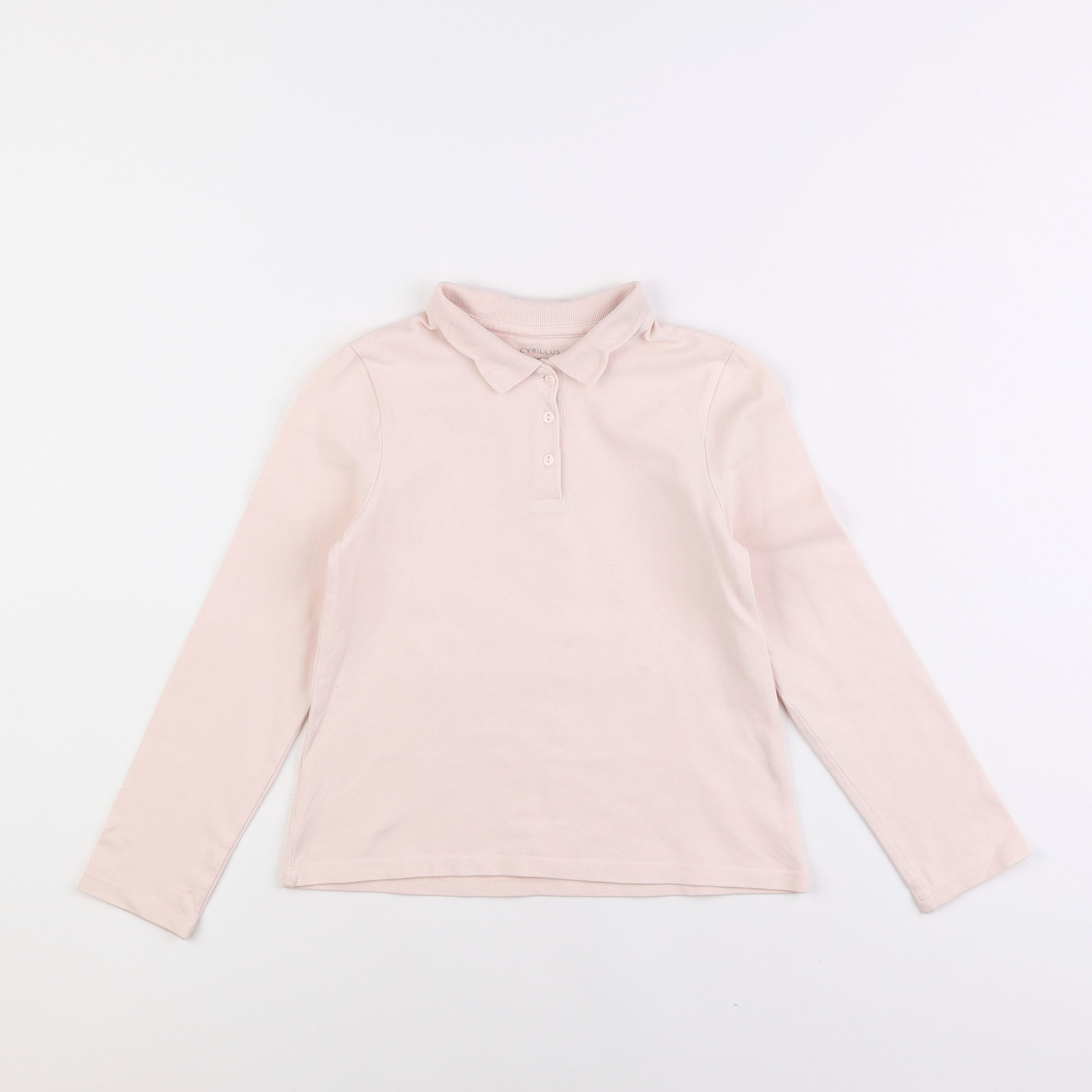 Cyrillus - polo rose - 8 ans