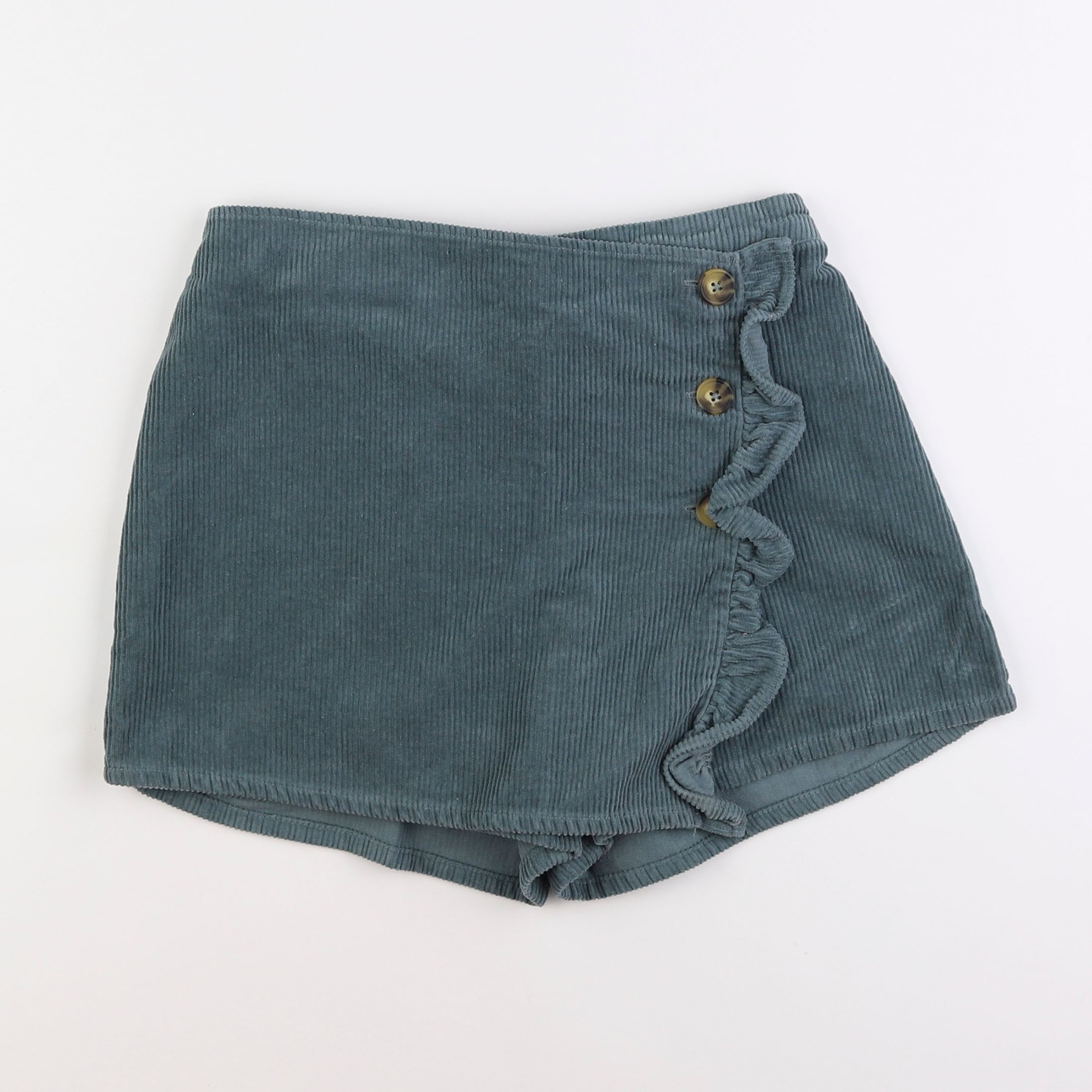 Vertbaudet - jupe short bleu - 14 ans