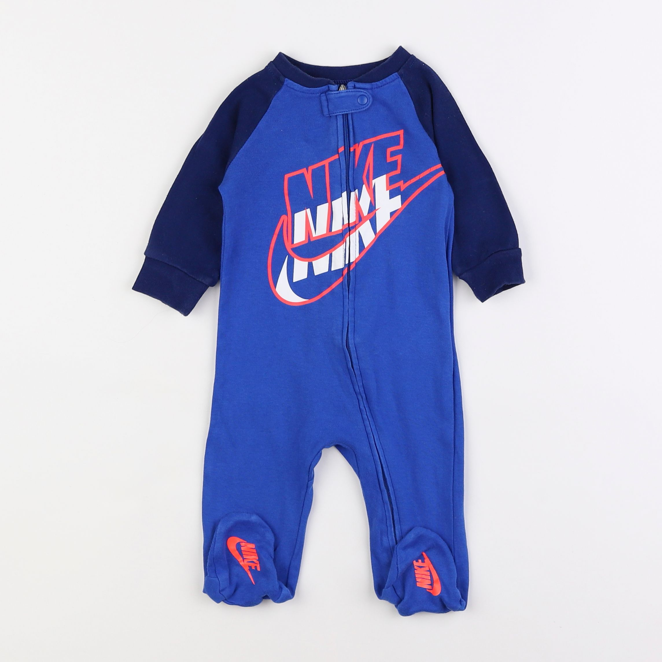 Nike - pyjama coton bleu - 6 mois