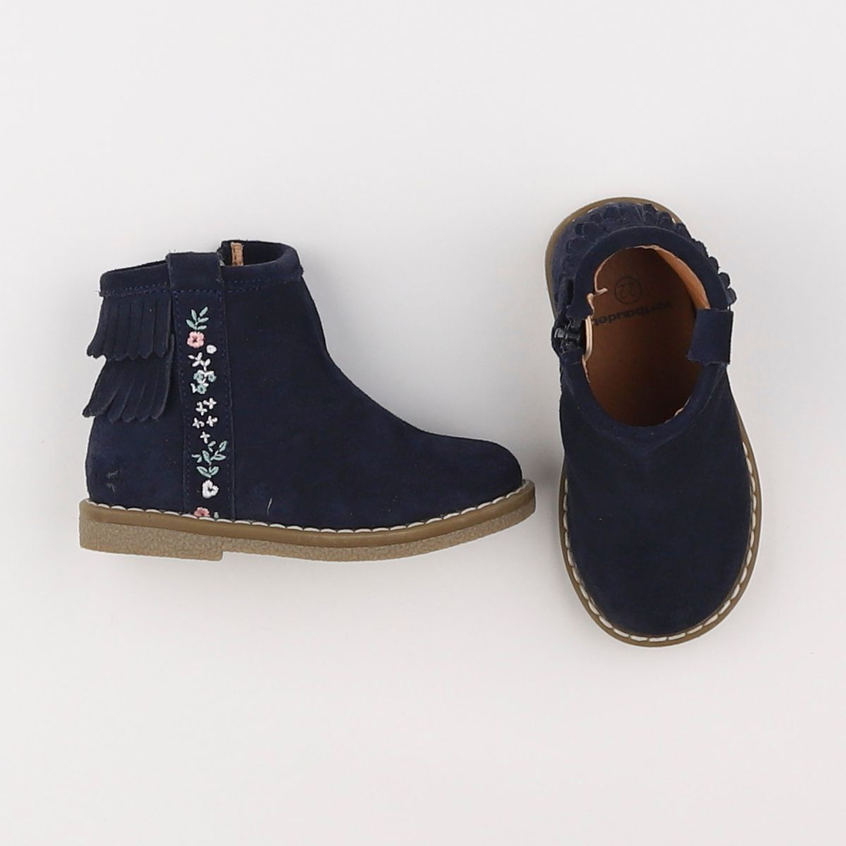 Vertbaudet - bottes bleu - pointure 22