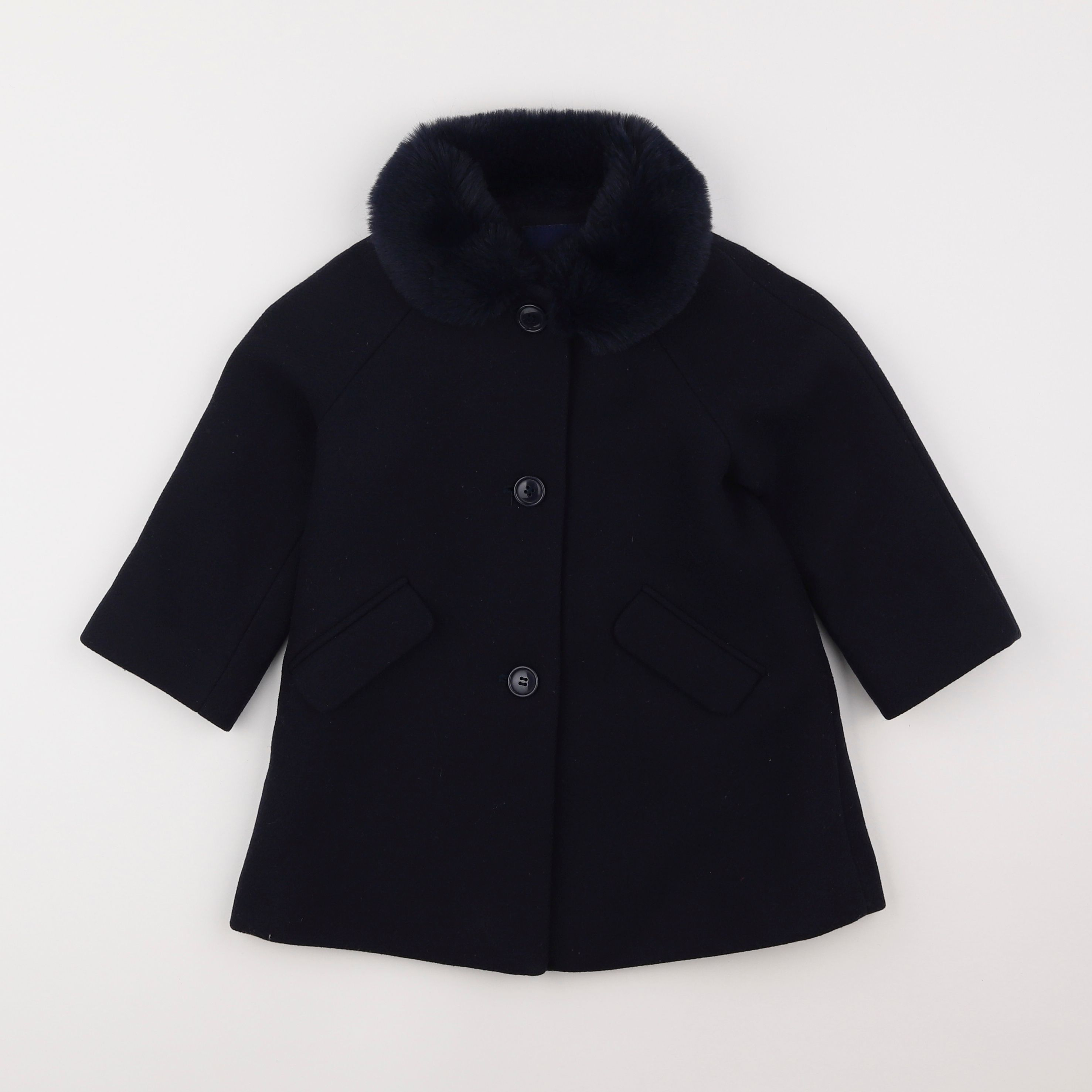 Jacadi - manteau bleu - 3 ans