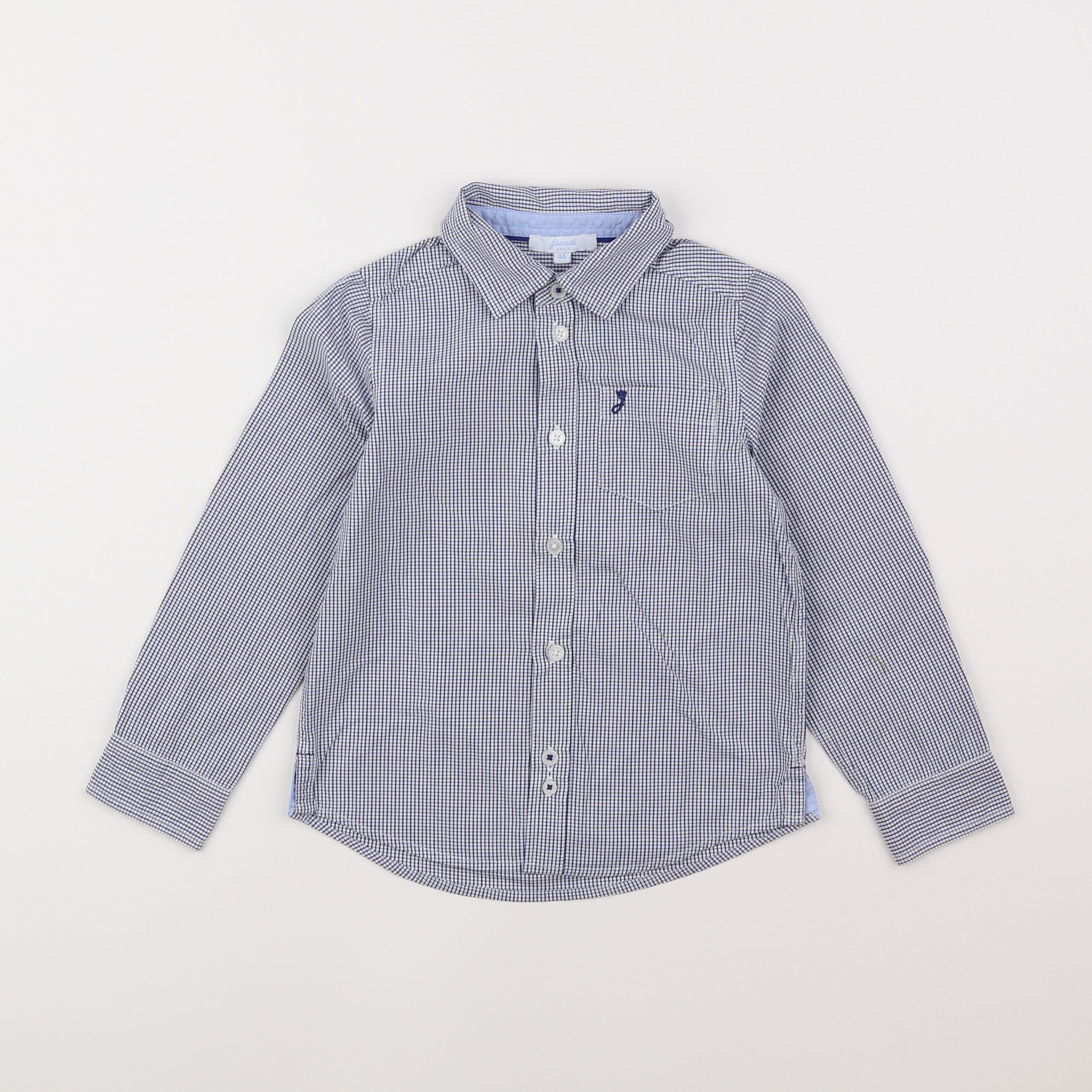 Jacadi - chemise bleu - 4 ans