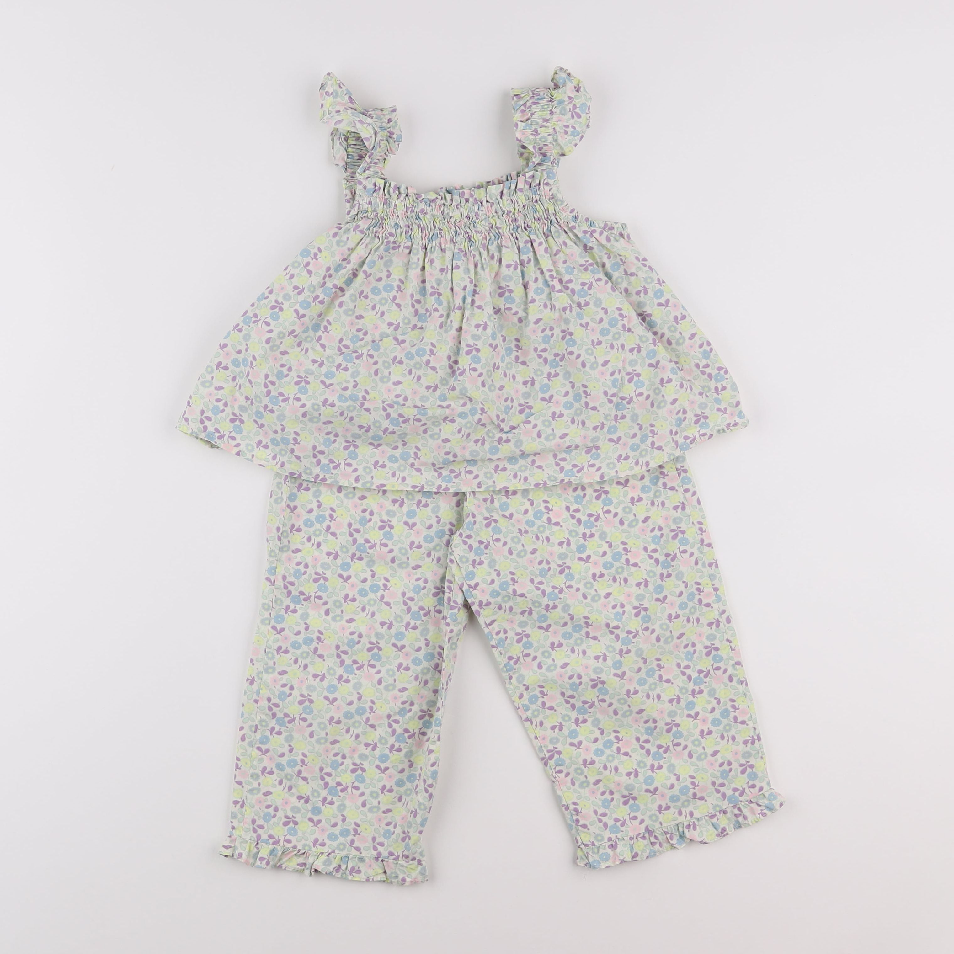 Zara - ensemble multicolore - 2/3 ans