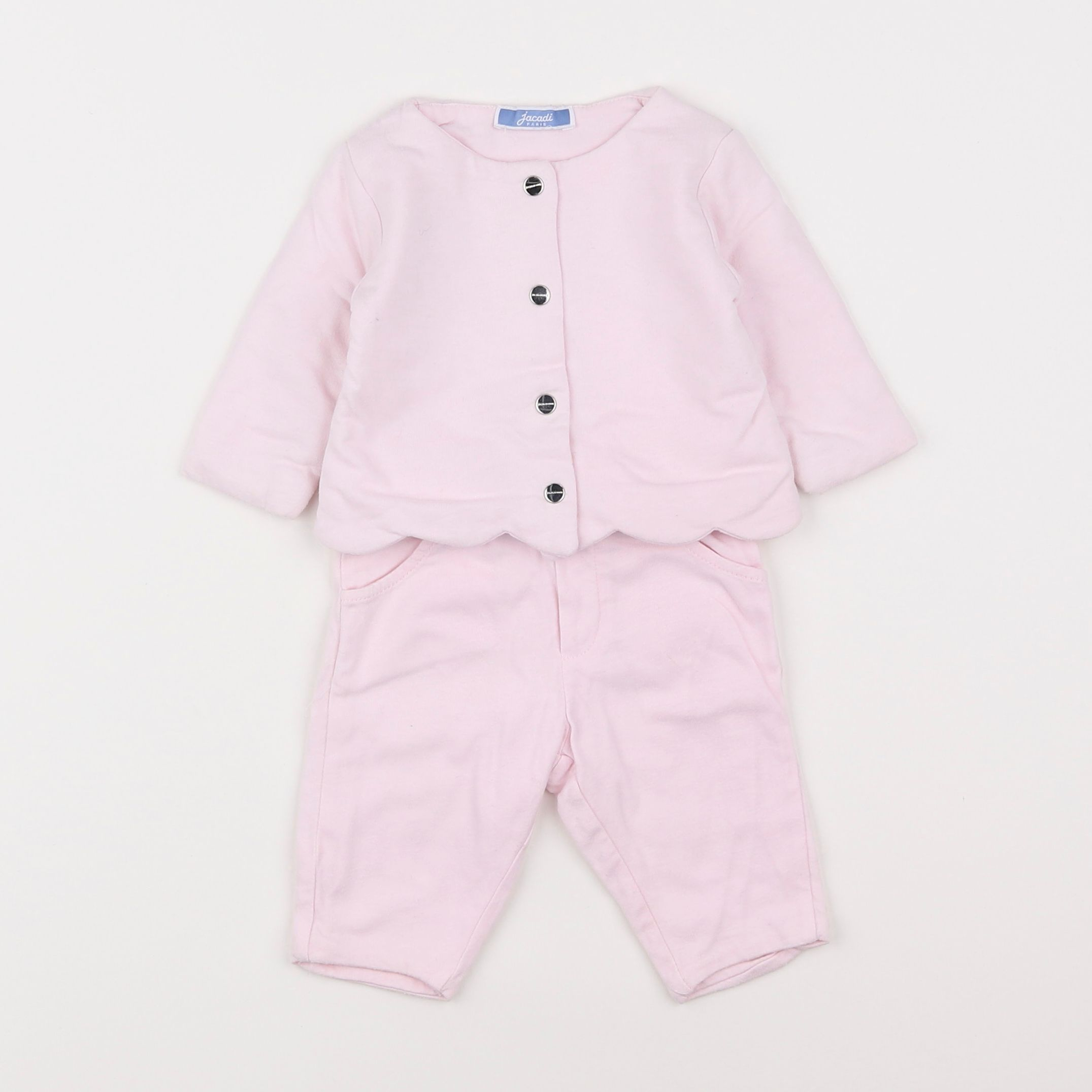 Jacadi - ensemble rose - 1 mois