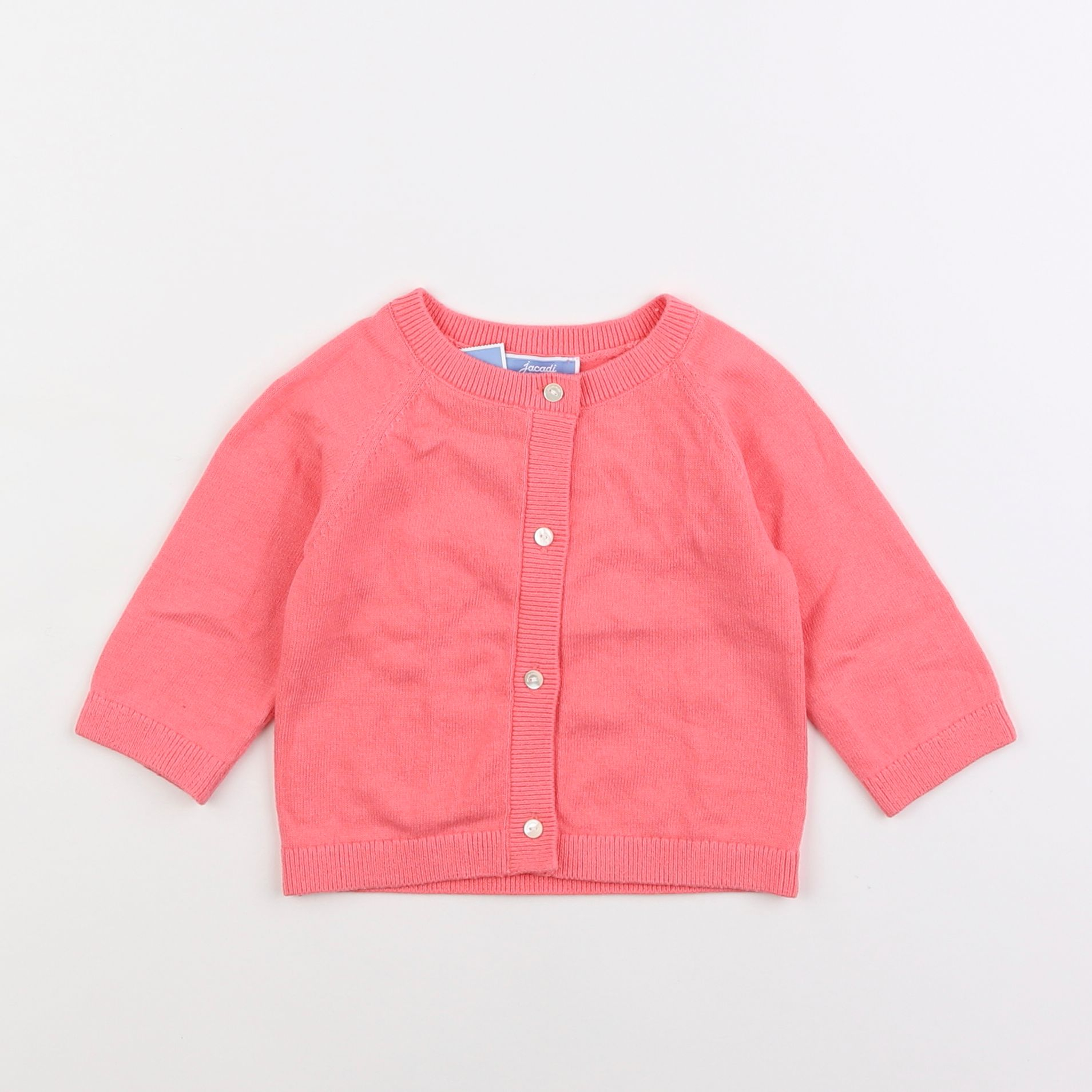 Jacadi - gilet rose - 6 mois