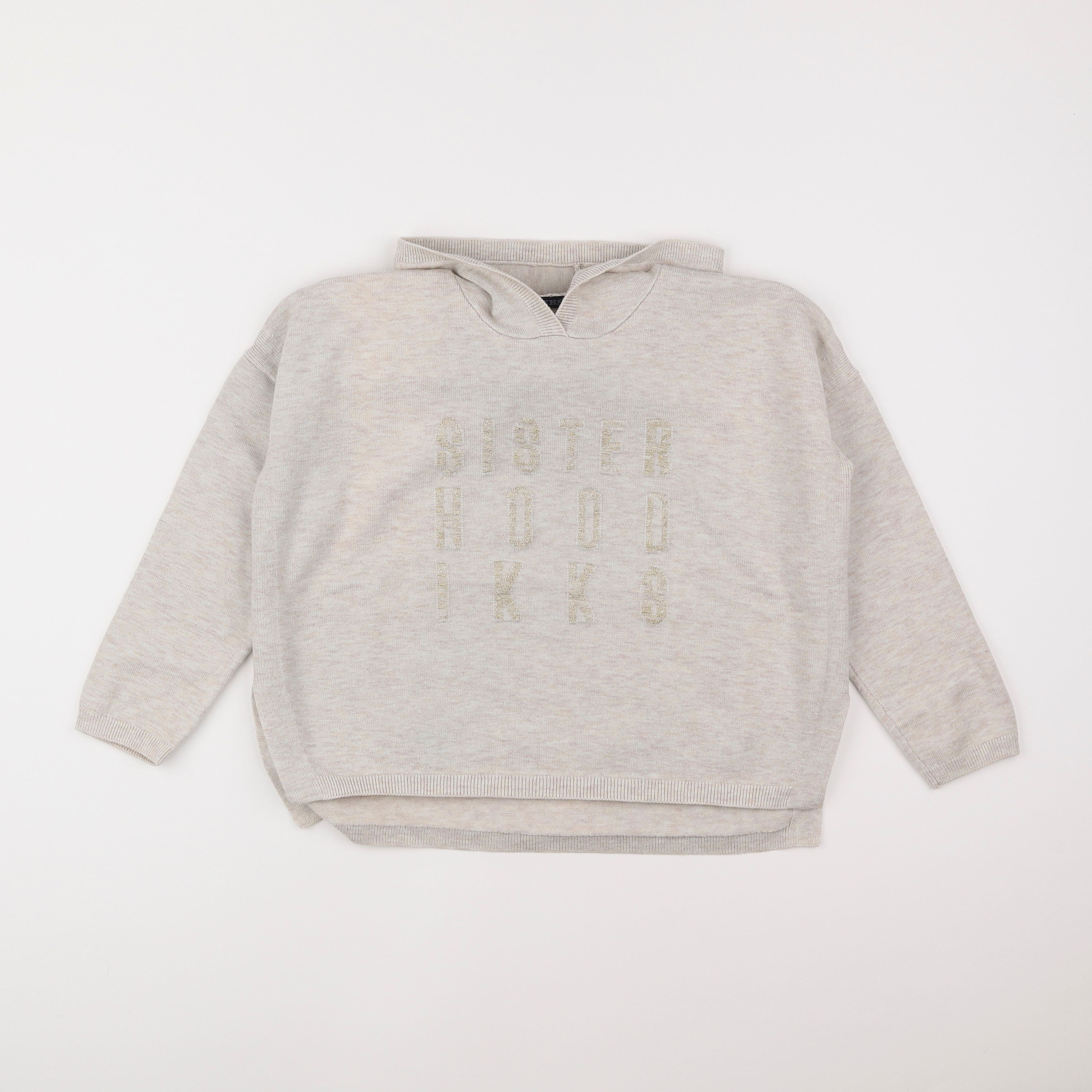 IKKS - pull beige - 10 ans