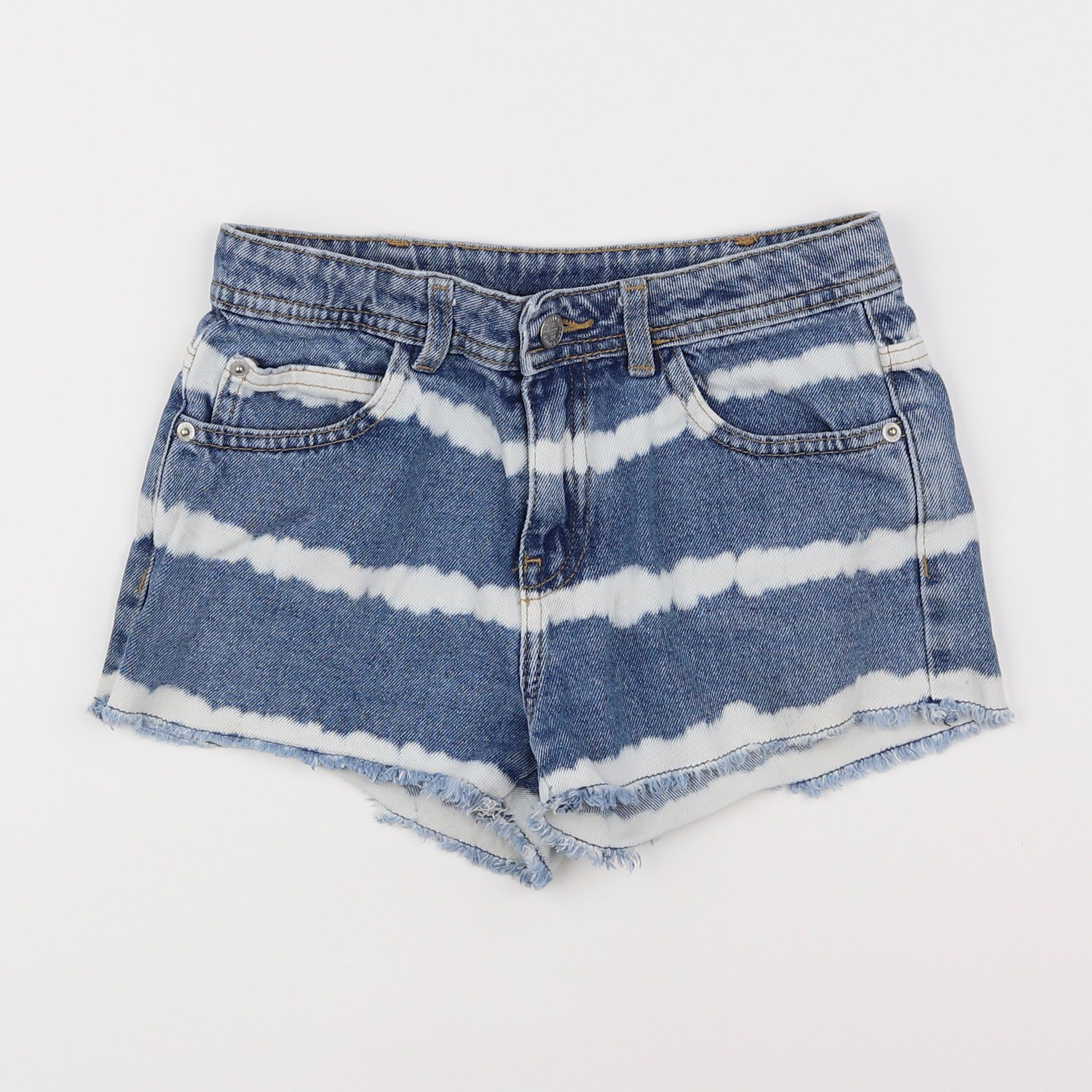 Marks & Spencer  - short bleu - 9/10 ans