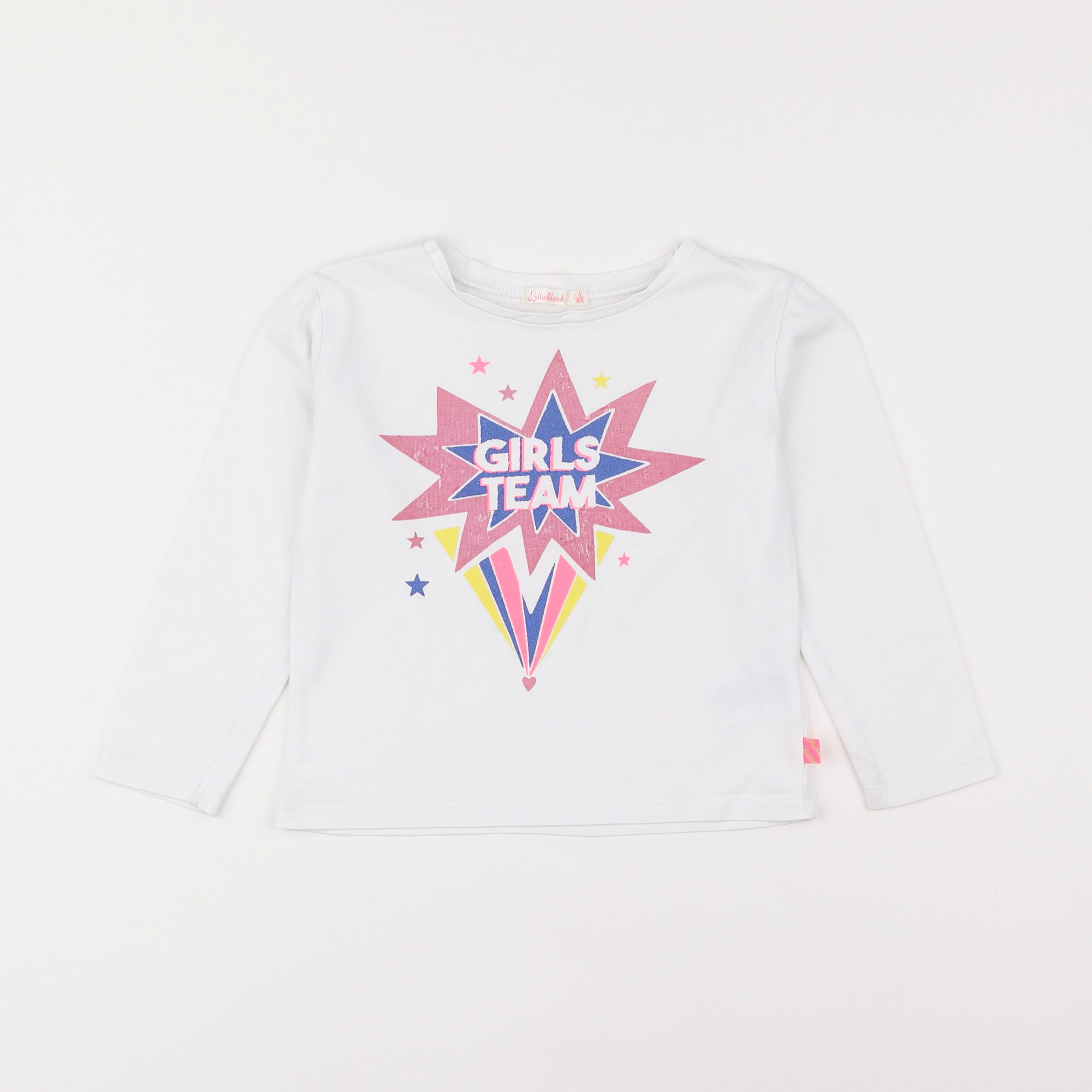 Billie Blush - tee-shirt blanc - 4 ans