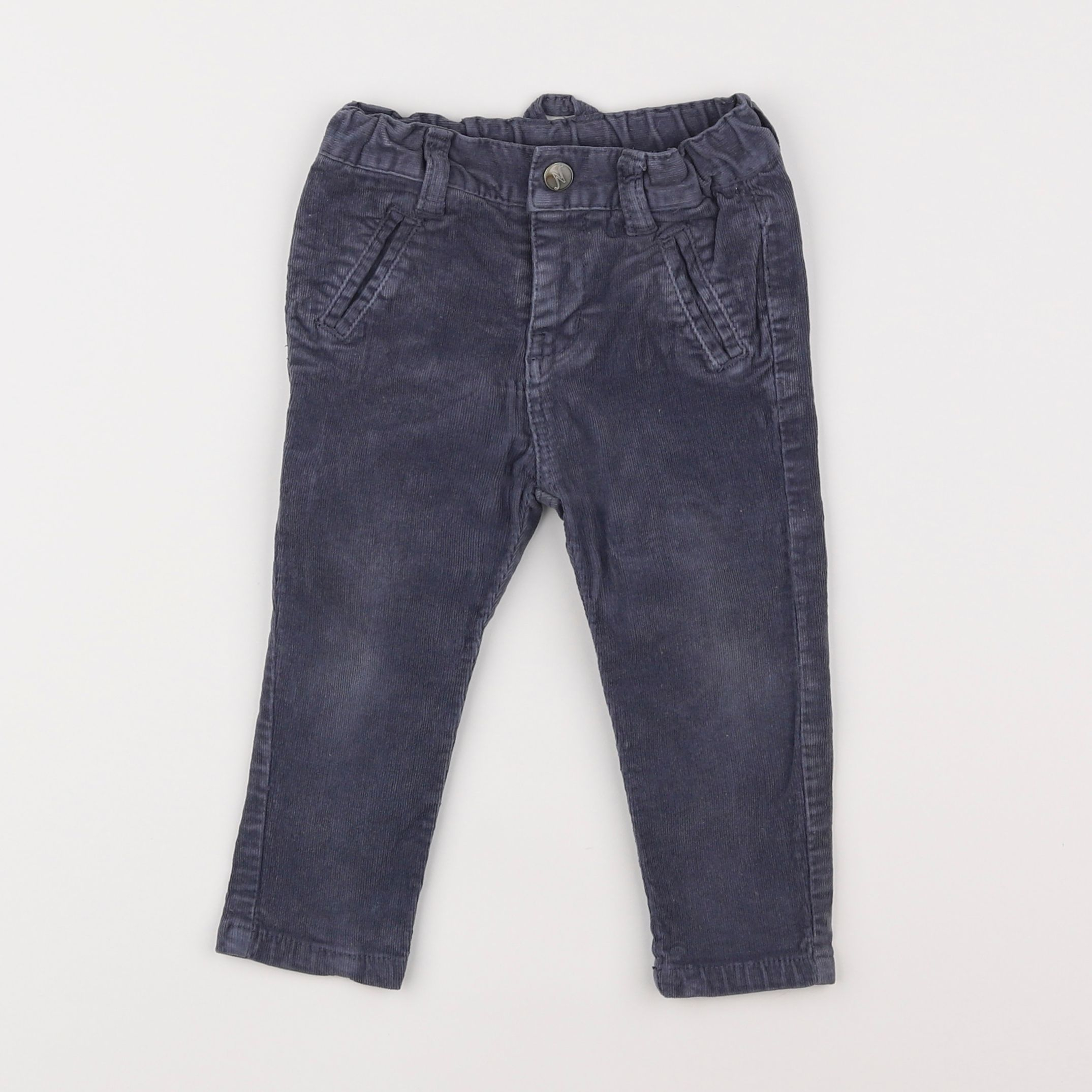 Noukie's - pantalon bleu - 12 mois