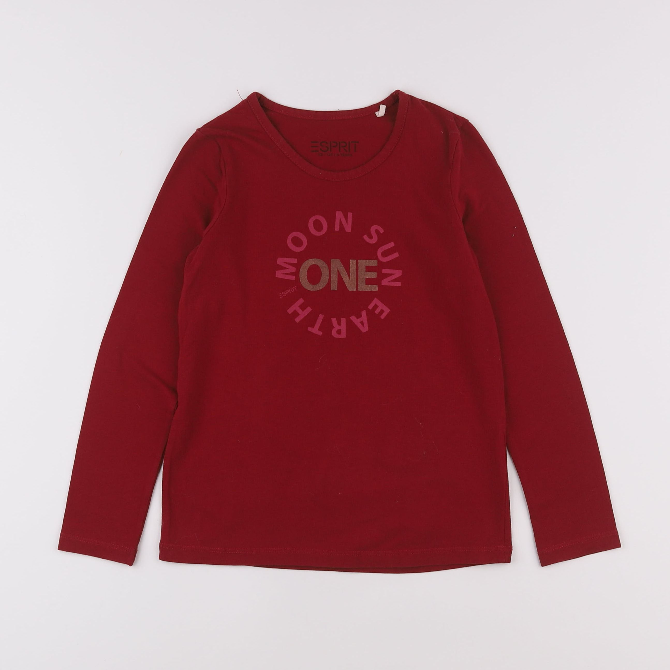 Esprit - tee-shirt rouge - 8 ans